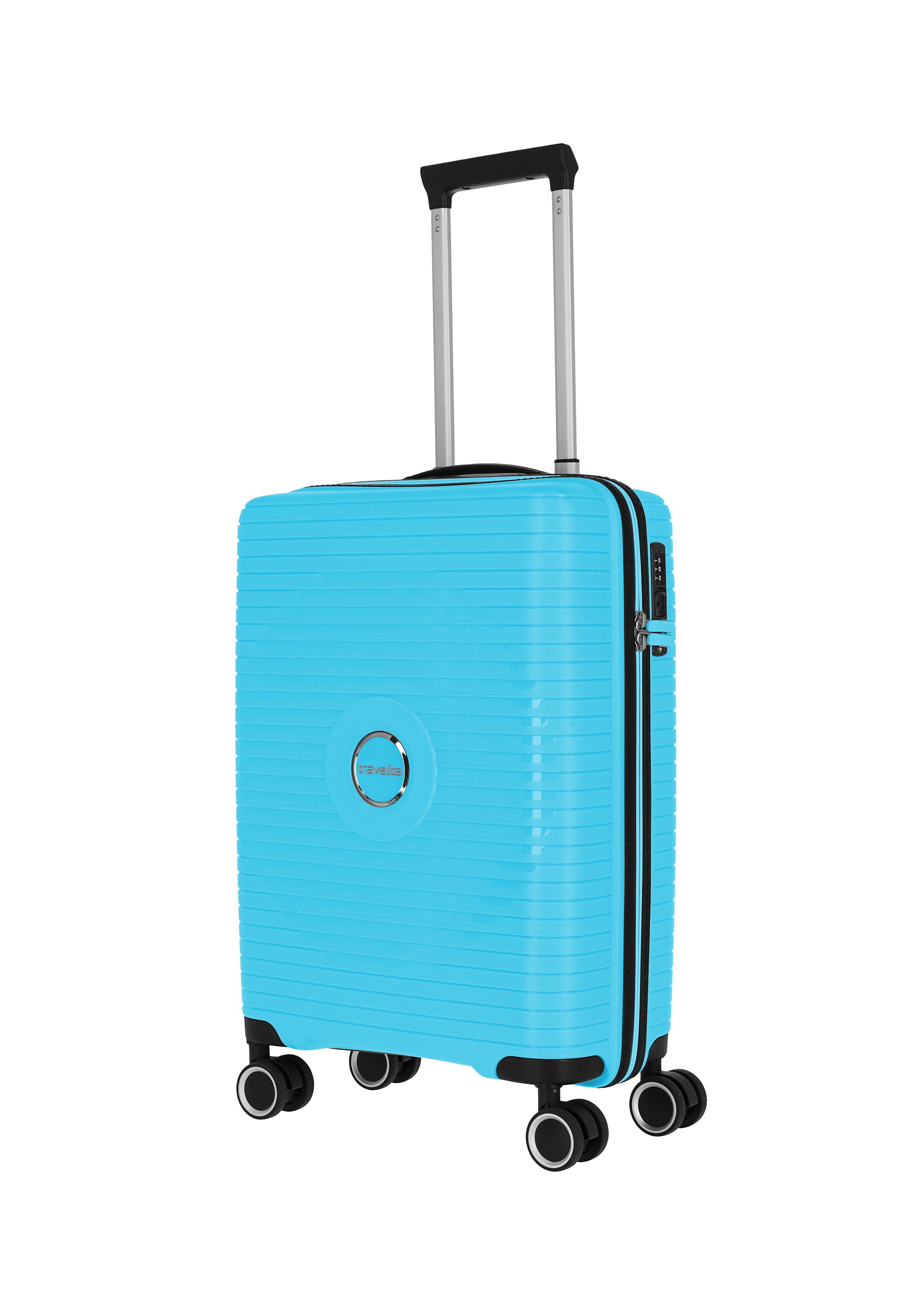 Travelite Koffer Orbita 4 Rollen Trolley S 55 cm Türkis