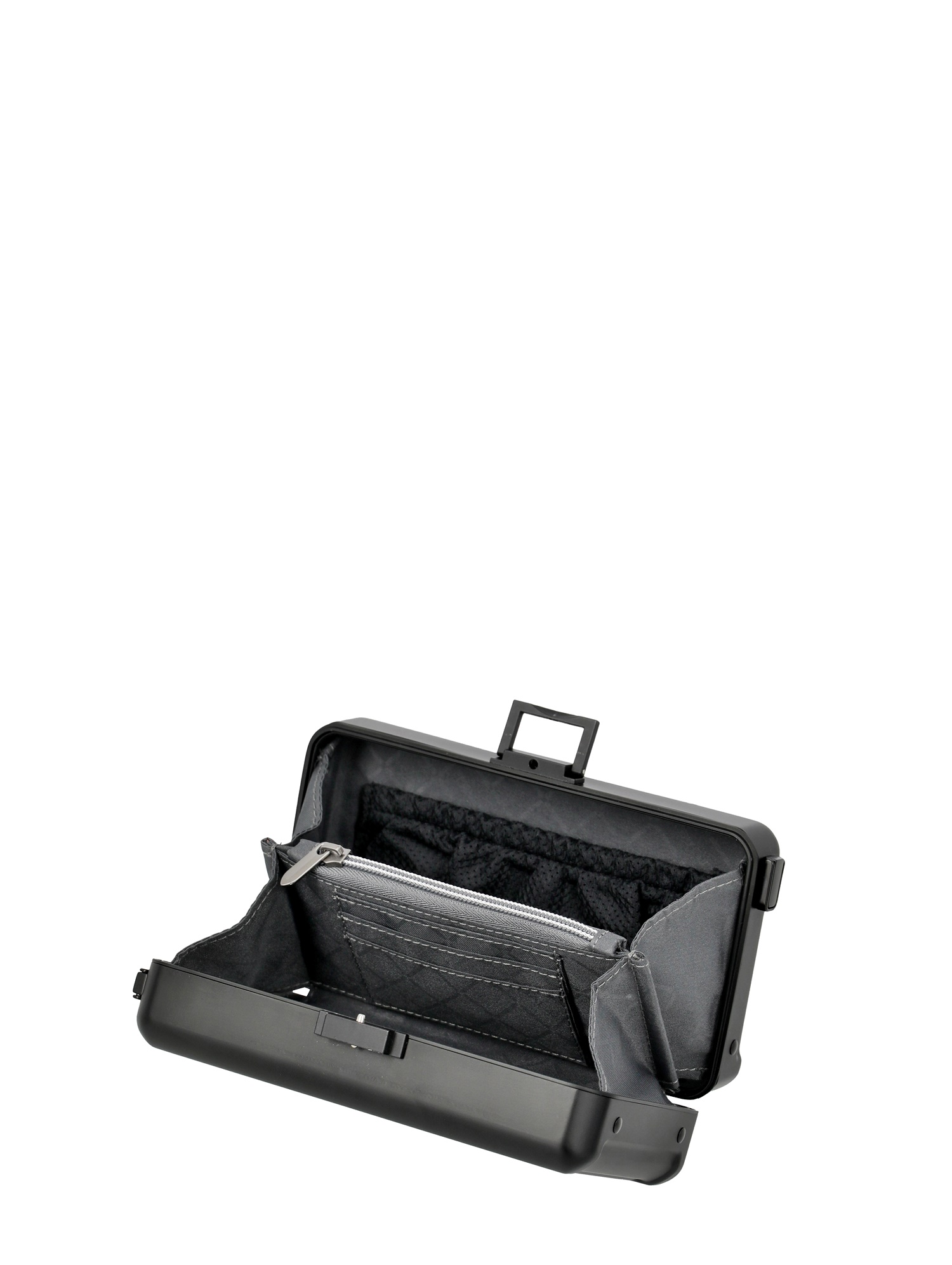 Travelite Aluminium Next Minicase 20 cm Schwarz