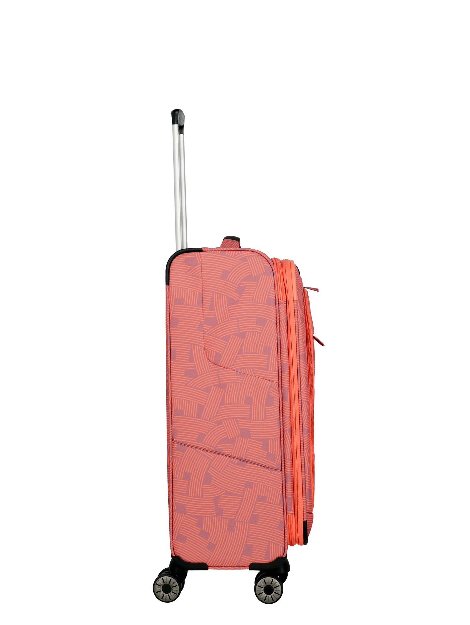 Travelite Trolley SKAII M 67 cm mit 4 Rollen Peach Edition