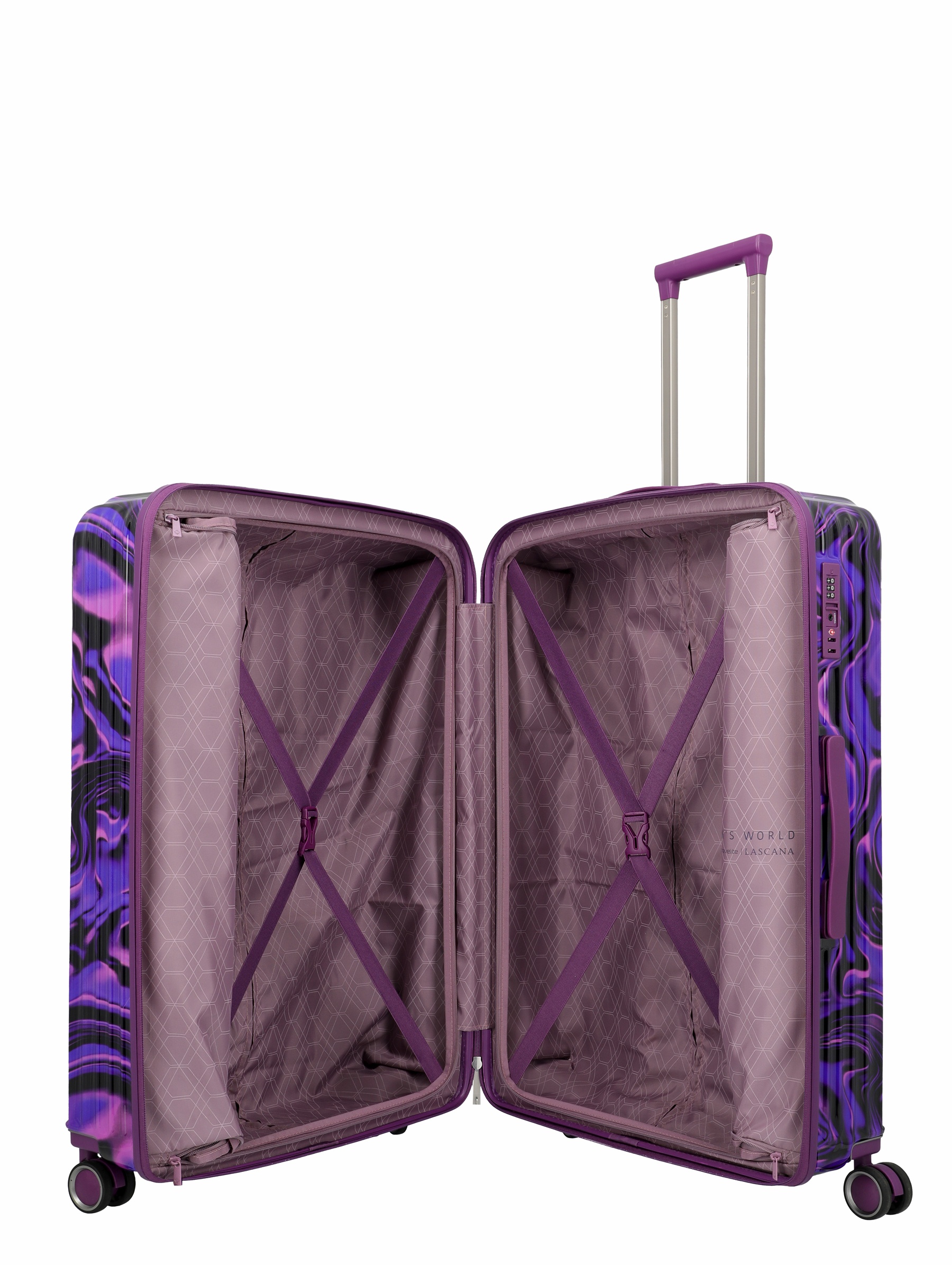 Travelite Lascana Edition ABS L 76 cm mit 4 Rollen 