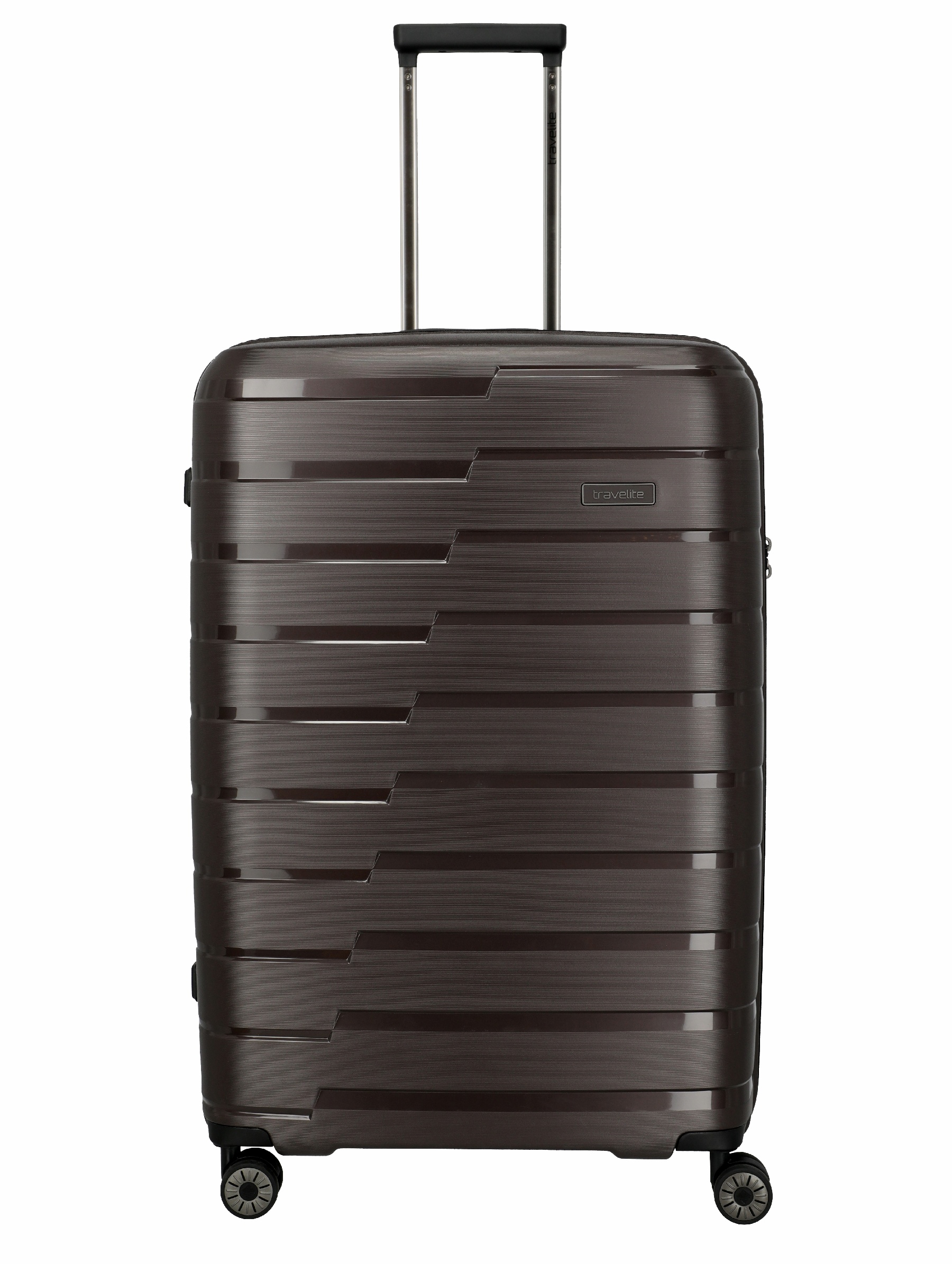 Travelite Koffer Air Base 4 Rollen Trolley L 77 cm Coffee