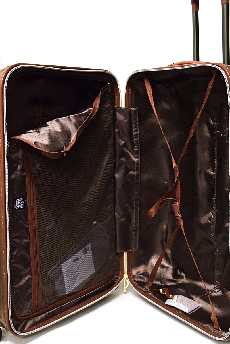 Stratic Koffer Leather and More M 66 cm 4 Rollen Champagner