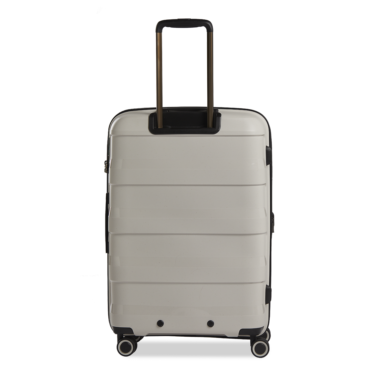 Stratic Straw Plus Koffer M 66 cm mit 4 Rollen aus Bio Kunststoff