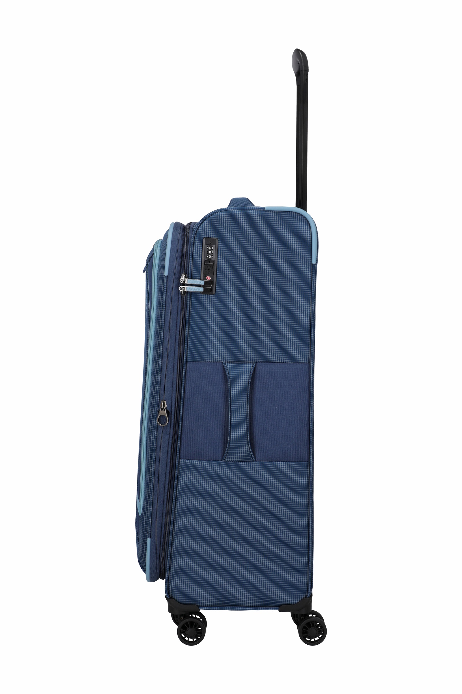 Travelite Trolley Corsiica L 77 cm mit 4 Rollen Blau