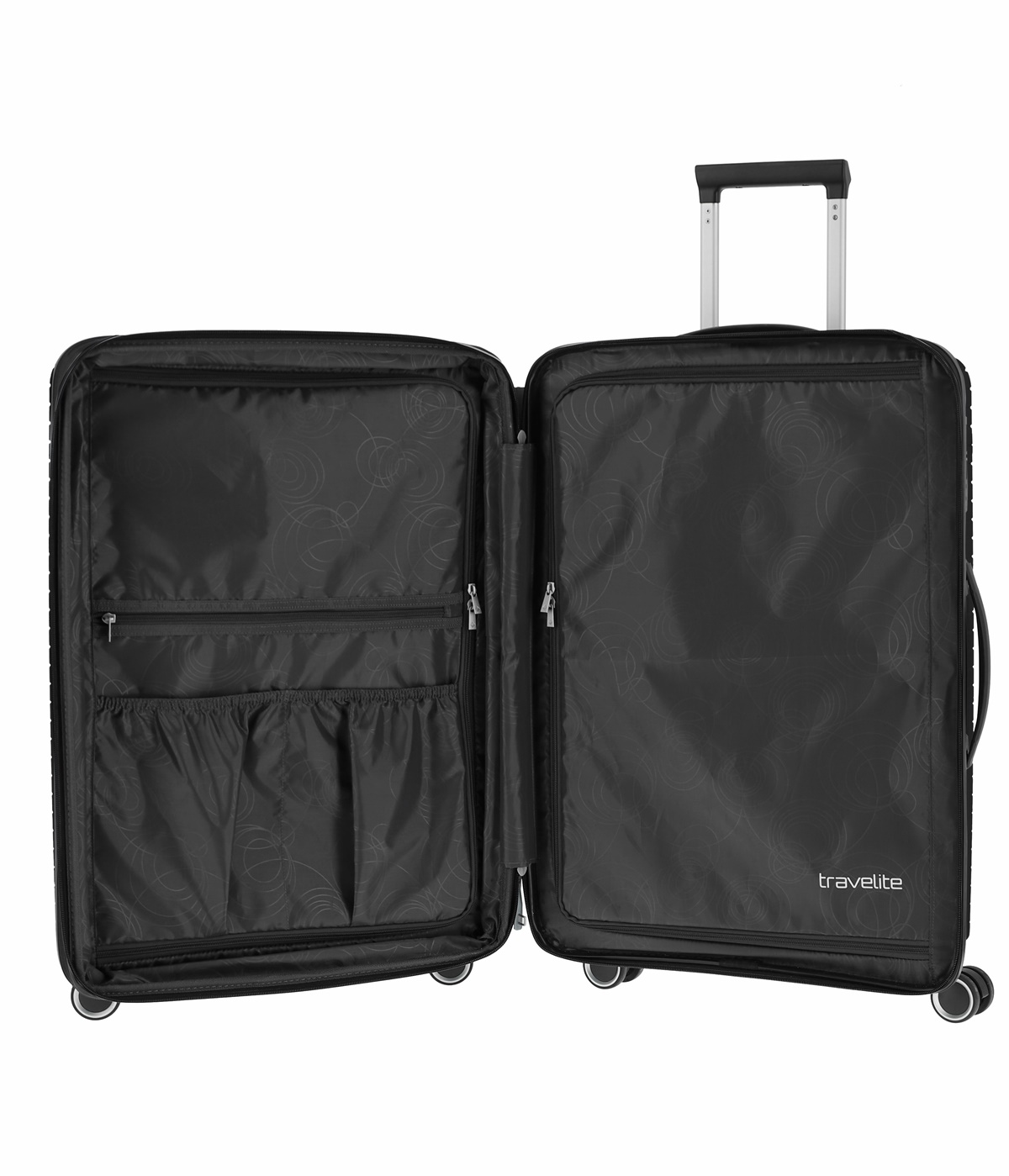 Travelite Koffer Orbita 4 Rollen Trolley L 77 cm Schwarz