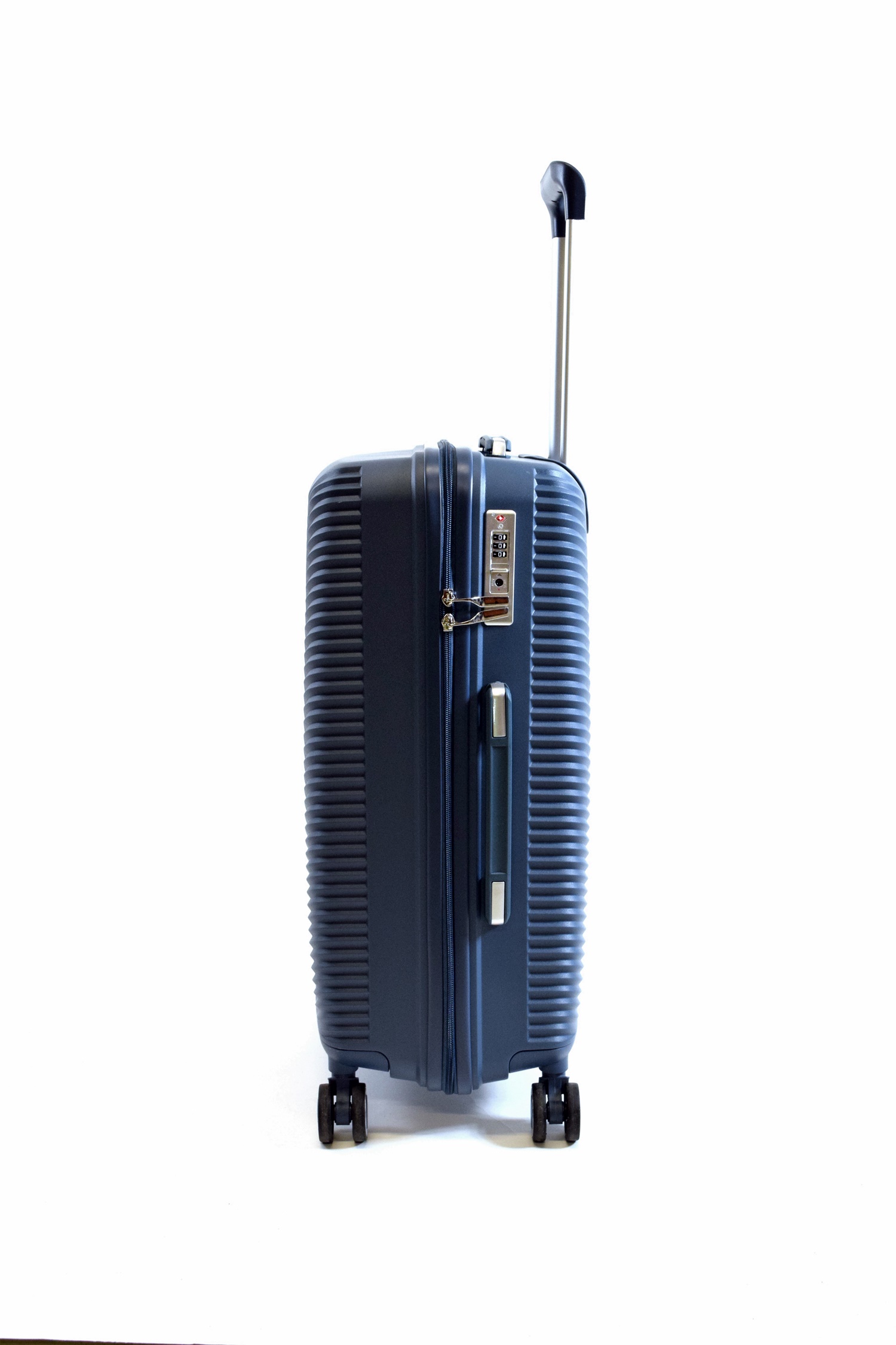Trolley Koffer Lightracer Gr. M 66 cm mit 4 Rollen Fjord Blau 