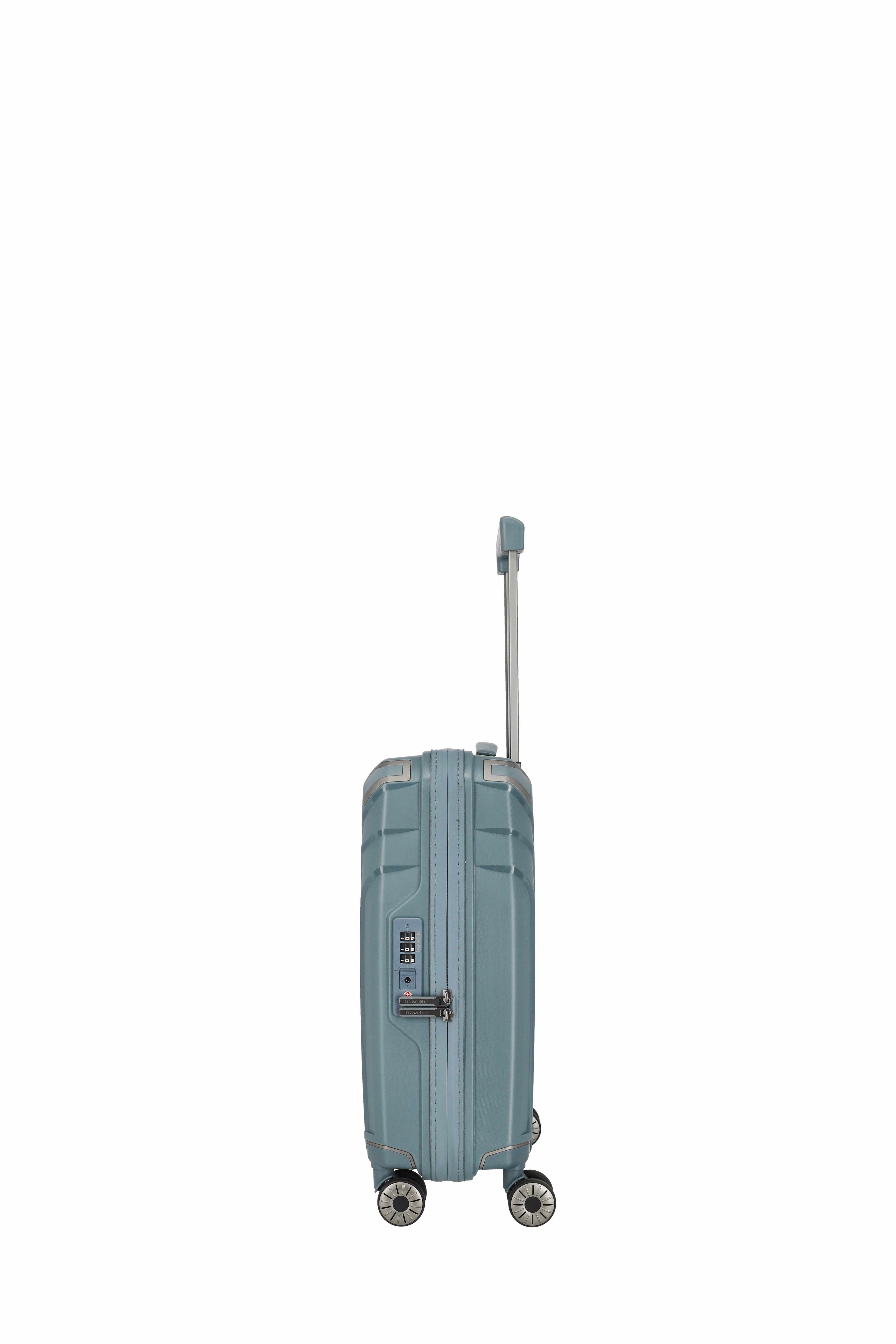Travelite Koffer Elvaa 4 Rollen Trolley S 55 cm Blaugrau