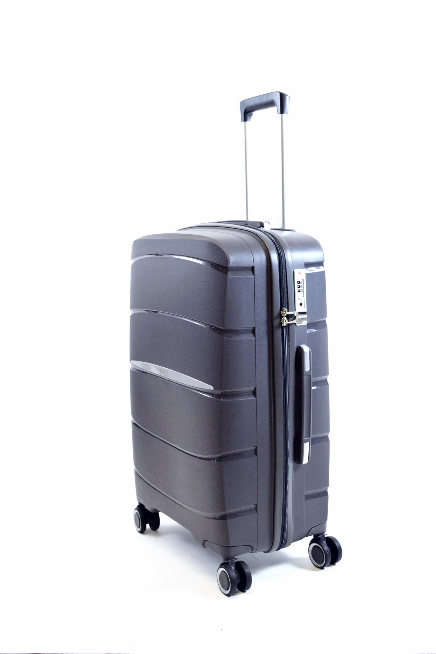 Trolley Koffer Speetliner Gr. M 66 cm mit 4 Rollen Stonelight