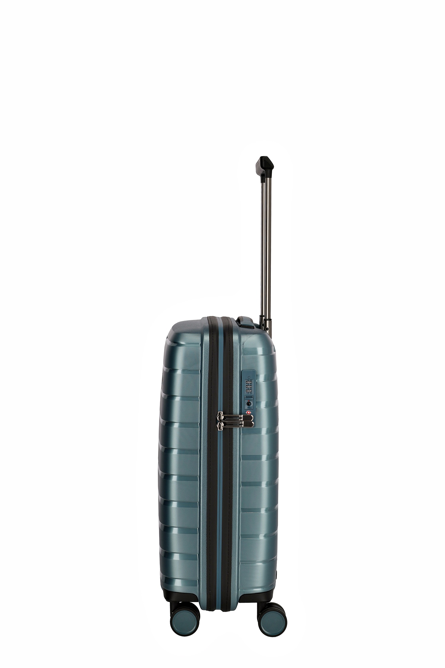 Travelite Koffer Air Base 4 Rollen Trolley S 55 cm Eisblau