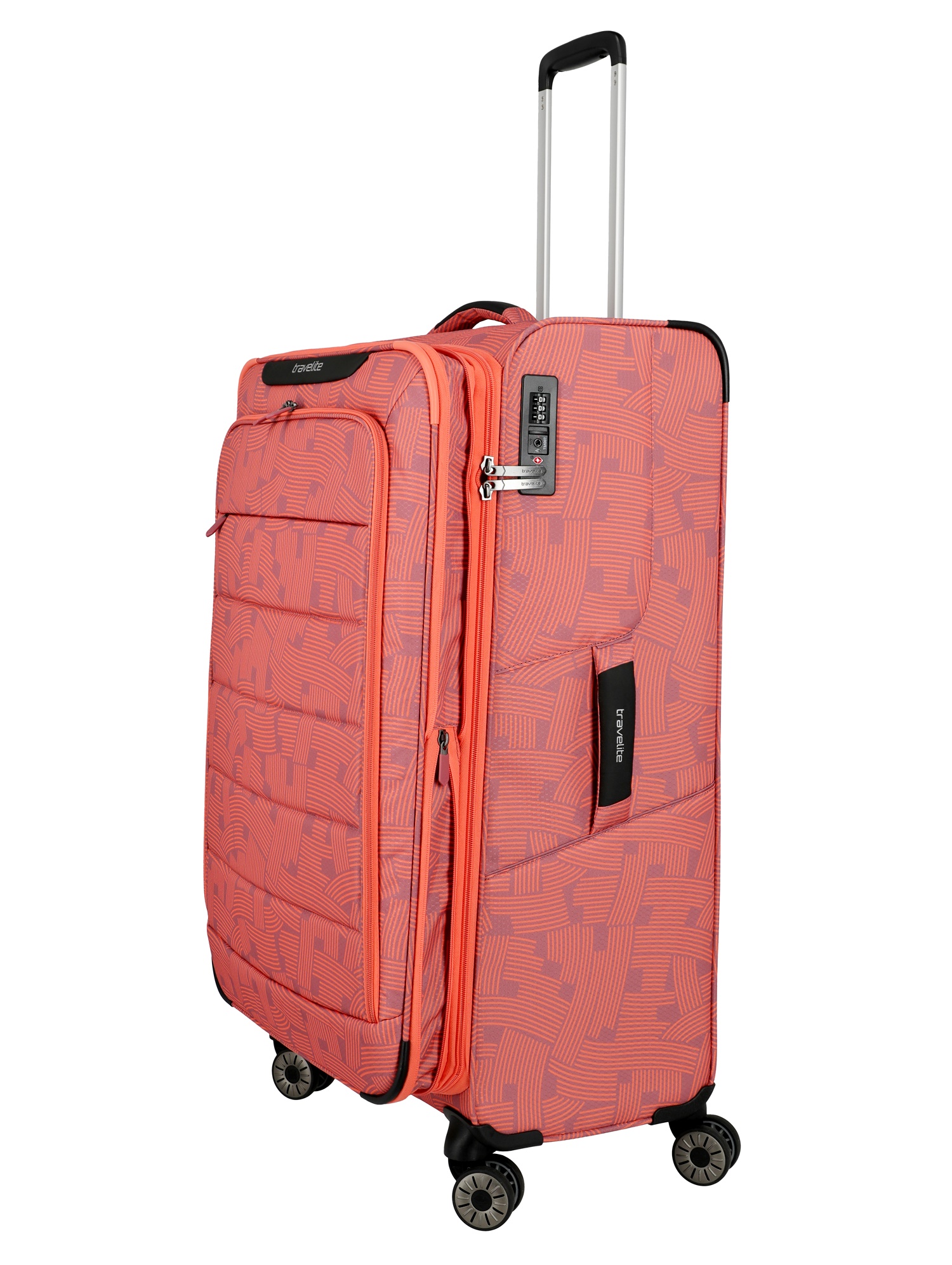 Travelite Trolley SKAII L 78 cm mit 4 Rollen Peach