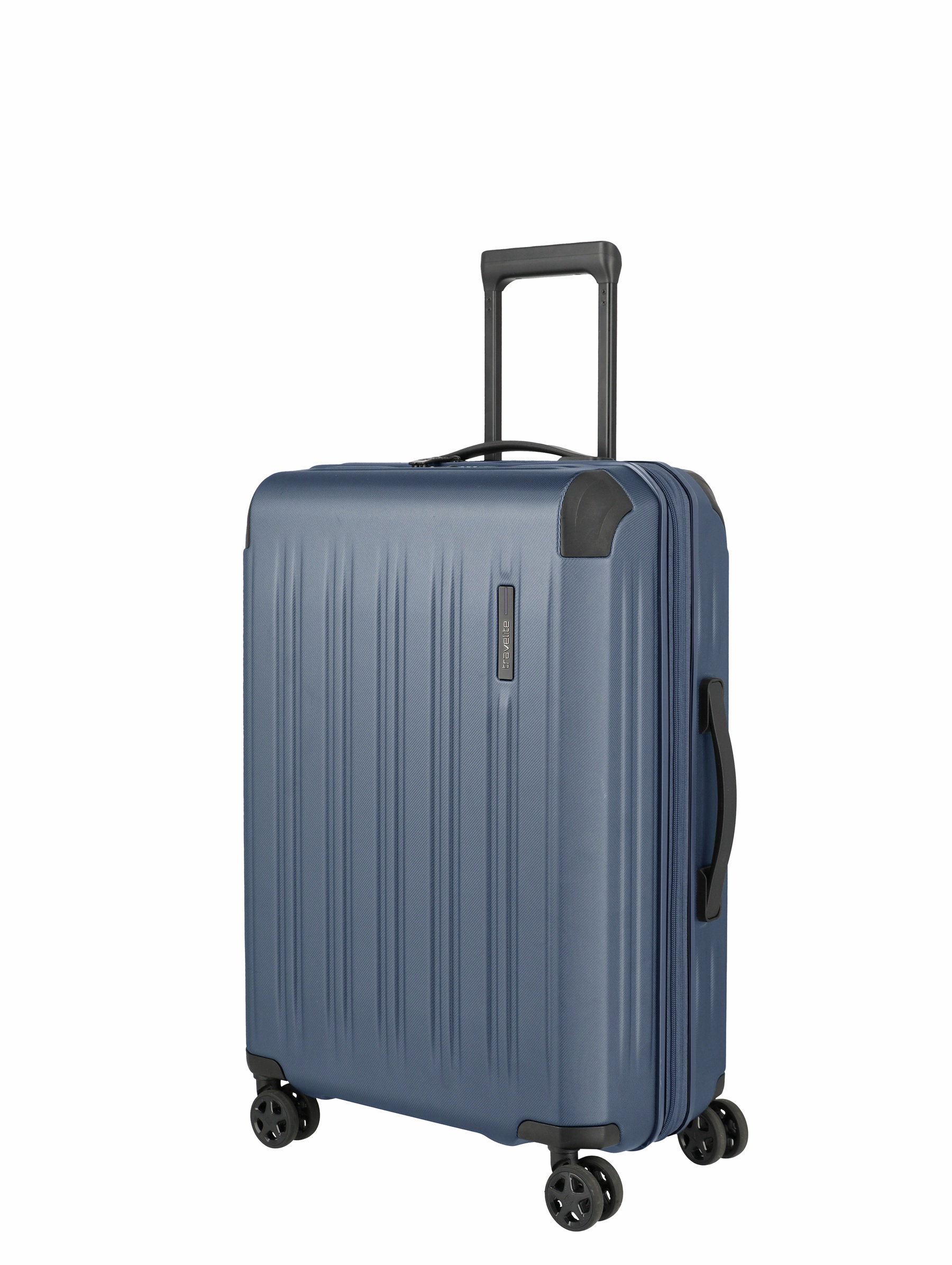 Travelite Koffer Dynamiic 4 Rollen Trolley M 66 cm Denimblue