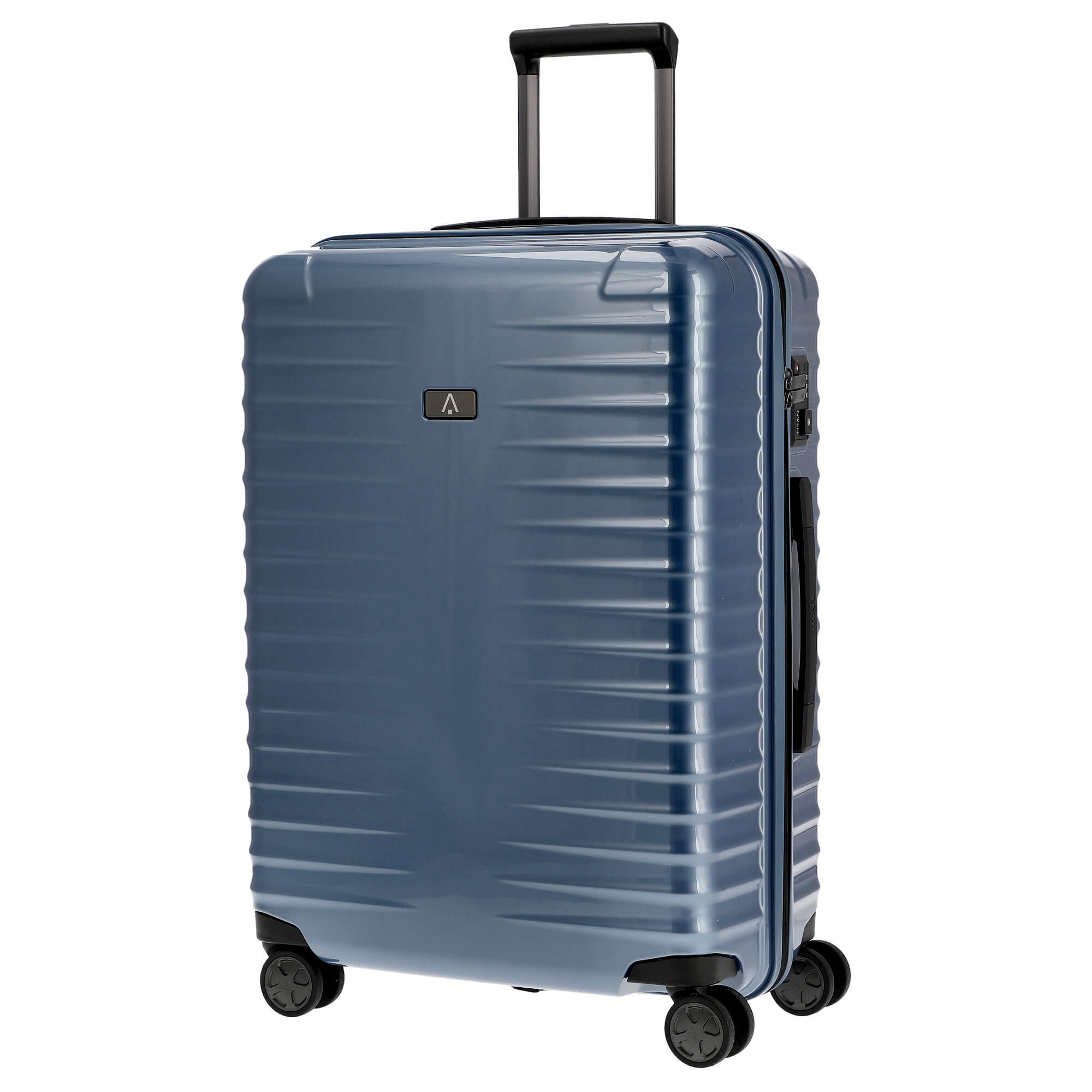 TITAN Trolley LITRON M 69 cm mit 4 Rollen Eisblau