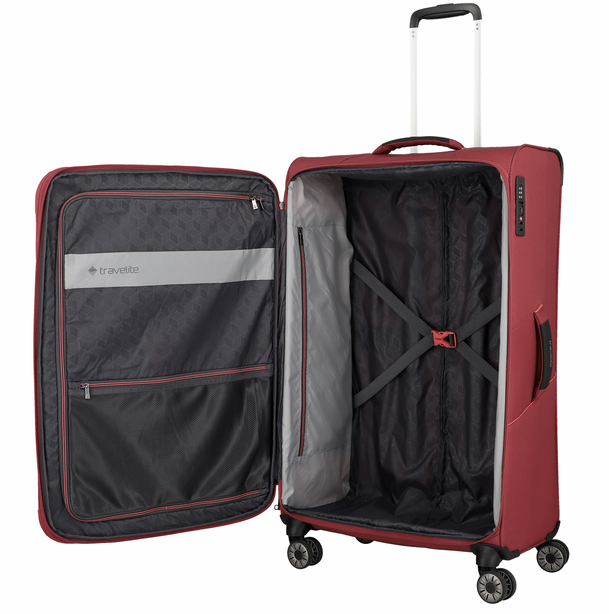 Travelite Trolley SKAII L 78 cm mit 4 Rollen Abendrot