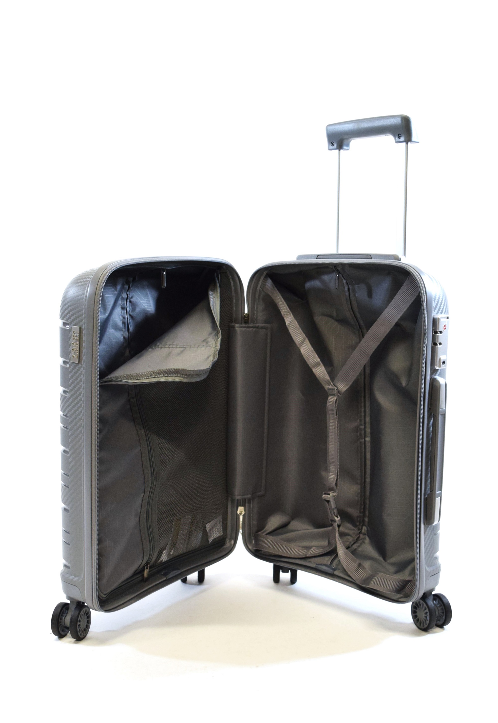Zimmert Trolley Scroll-Light S 55 cm mit 4 Rollen Kieselgrau