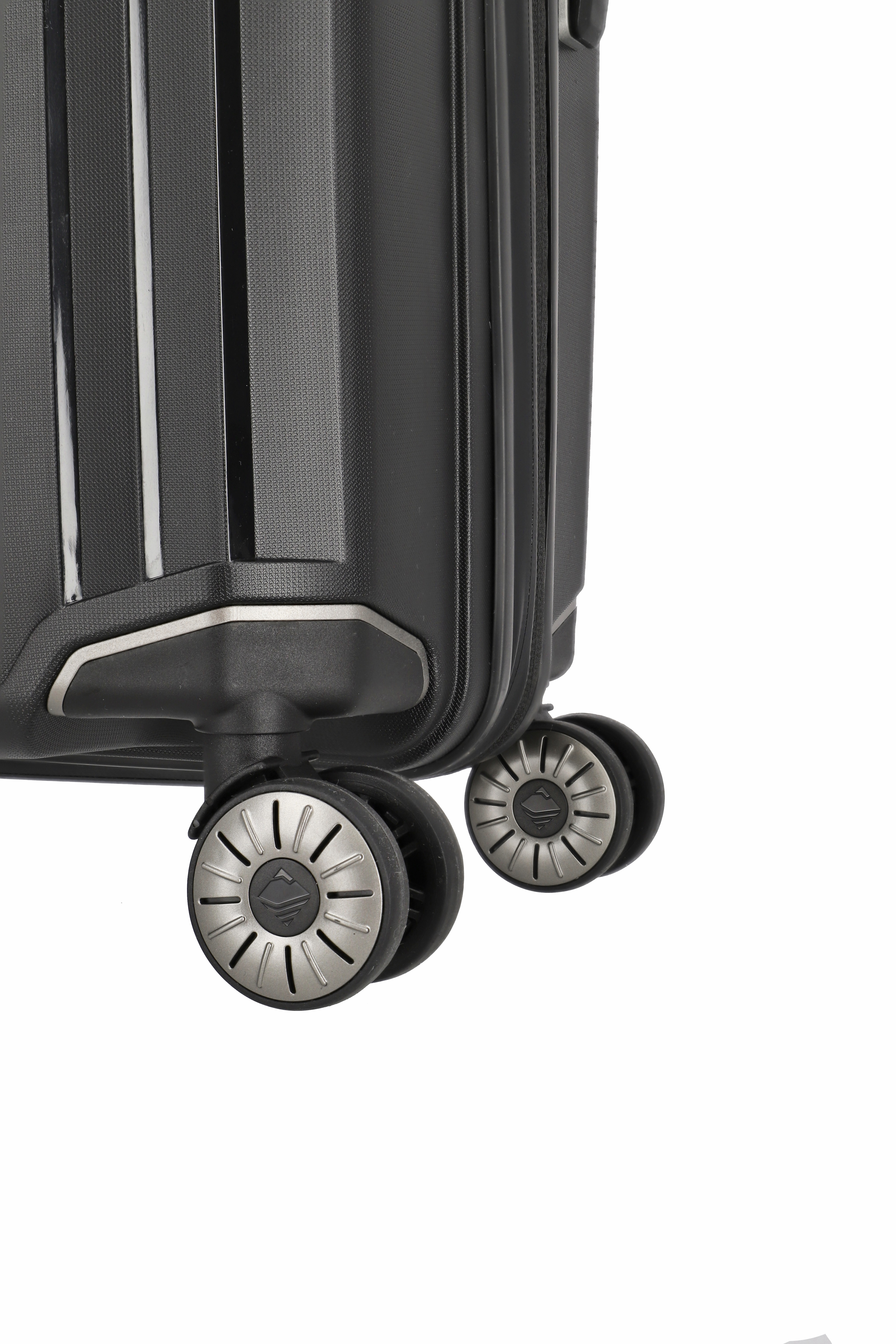 Travelite Koffer Elvaa 4 Rollen Trolley S 55 cm Schwarz