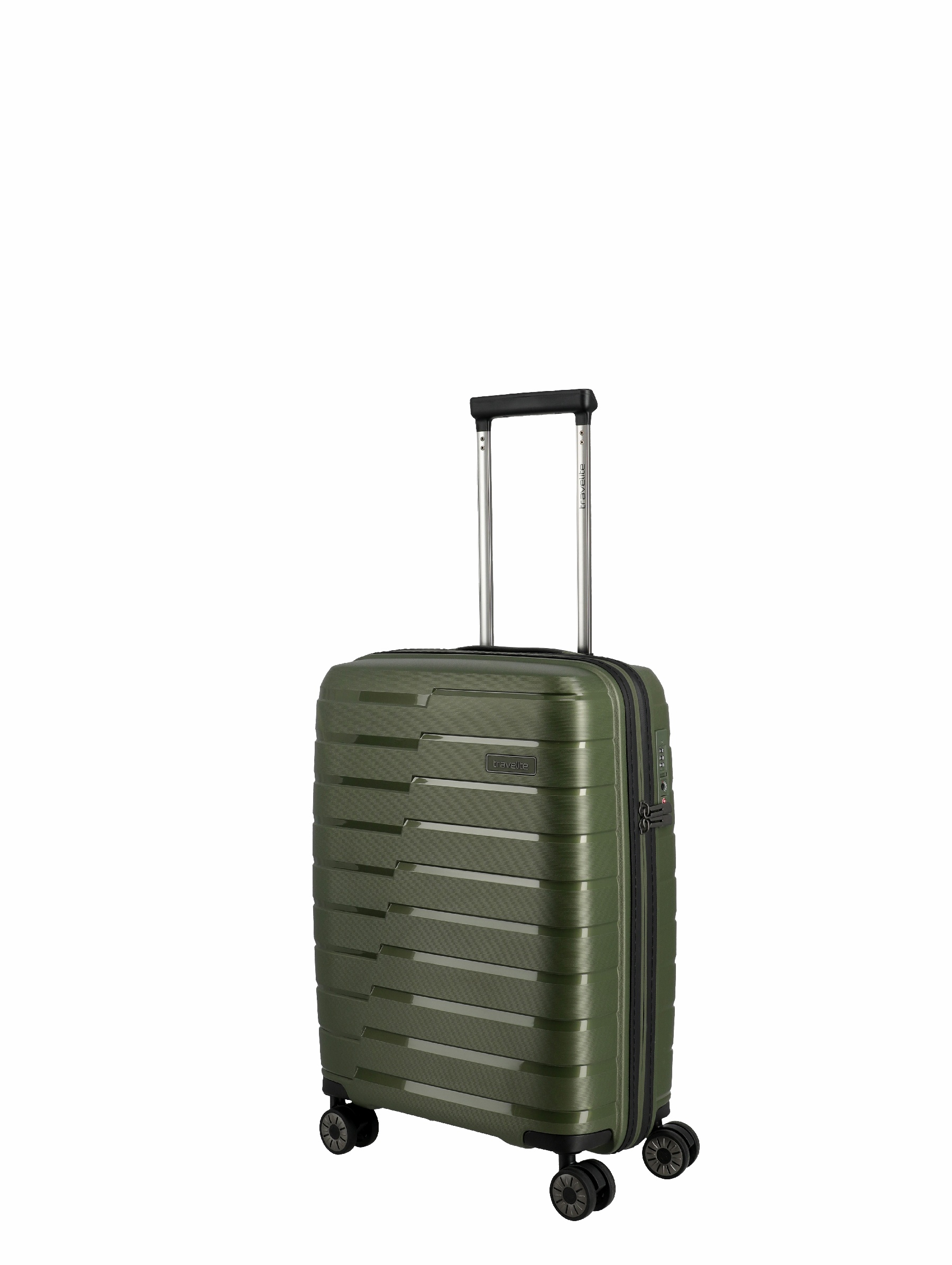 Travelite Koffer Air Base 4 Rollen Trolley S 55 cm Olive