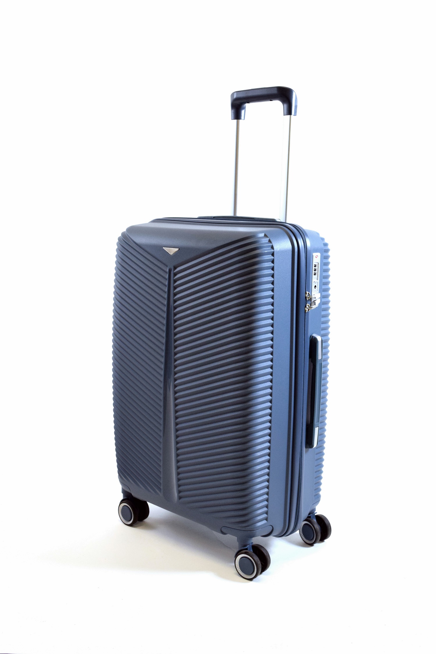 Trolley Koffer Lightracer Gr. M 66 cm mit 4 Rollen Fjord Blau 