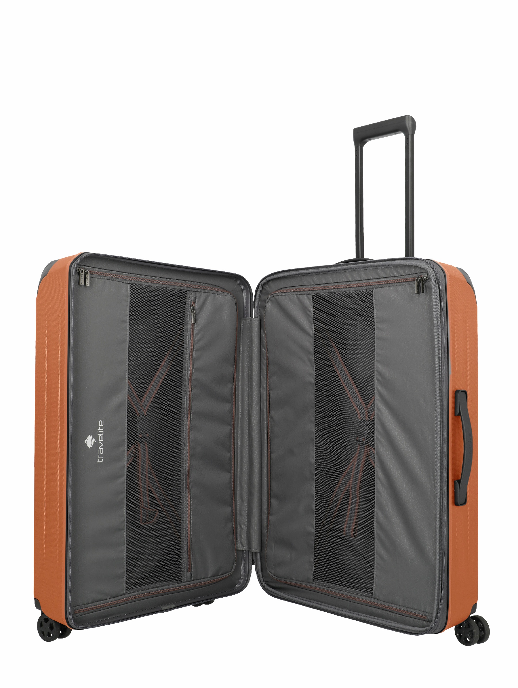 Travelite Koffer Dynamiic 4 Rollen Trolley L 76 cm Kupfer