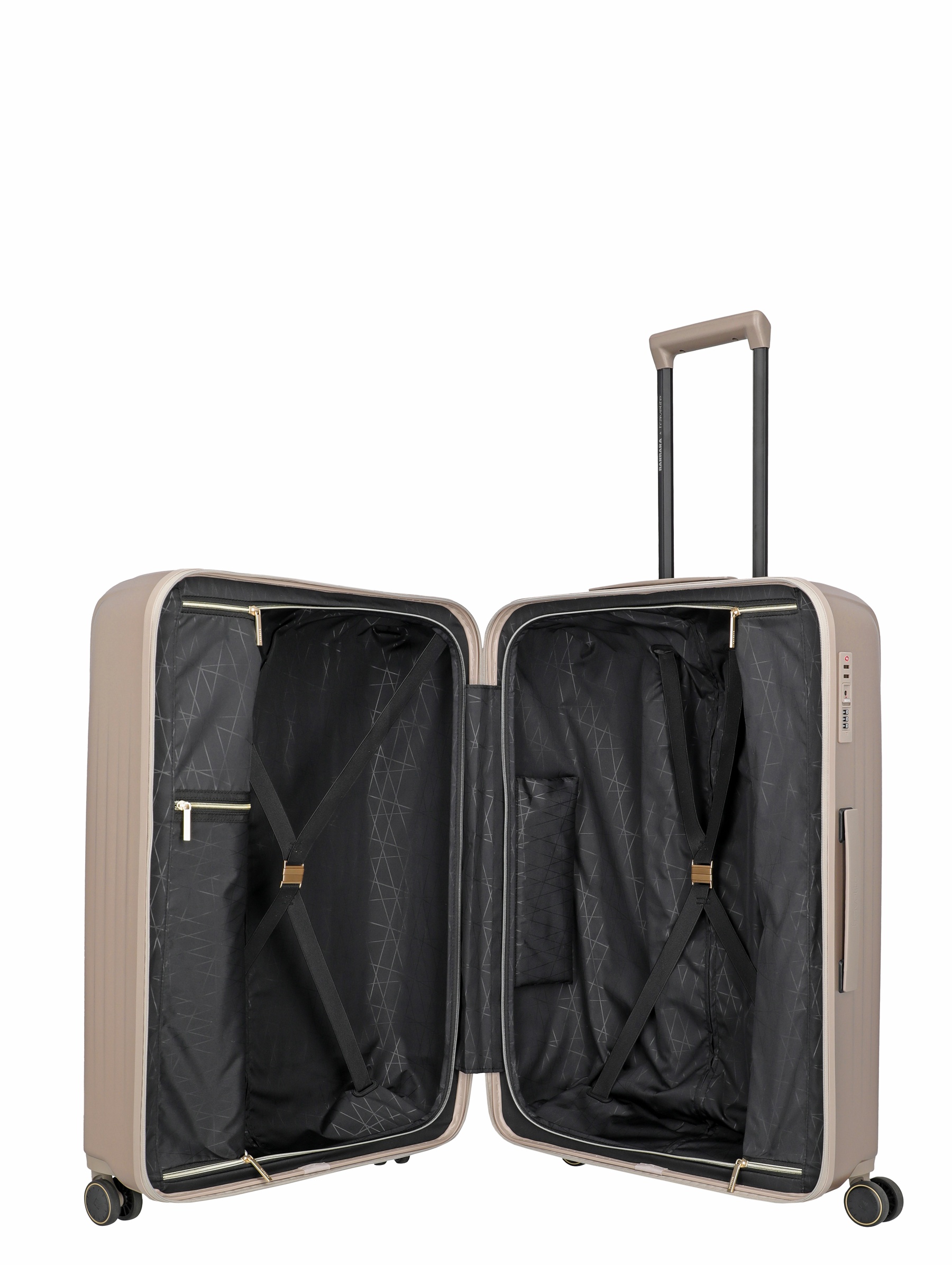 Travelite BARBARA NOVELTY Trolley L 75 cm 4 Rollen Satin Nude