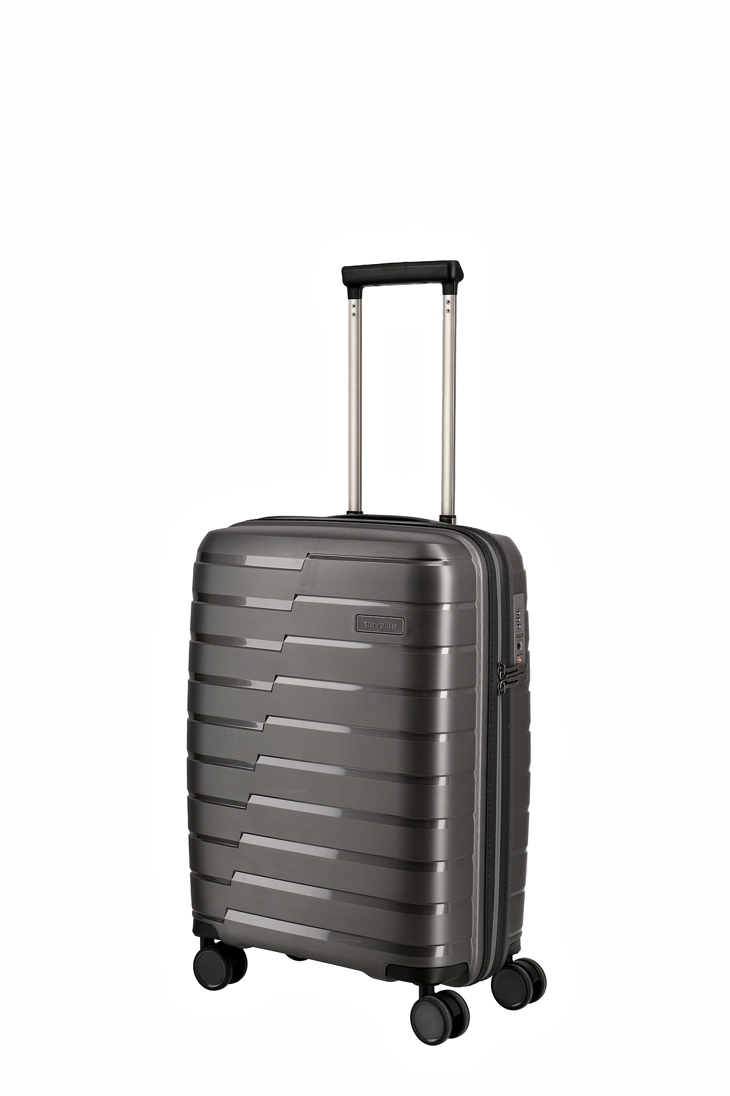 Travelite Koffer Air Base 4 Rollen Trolley S 55 cm Anthrazit