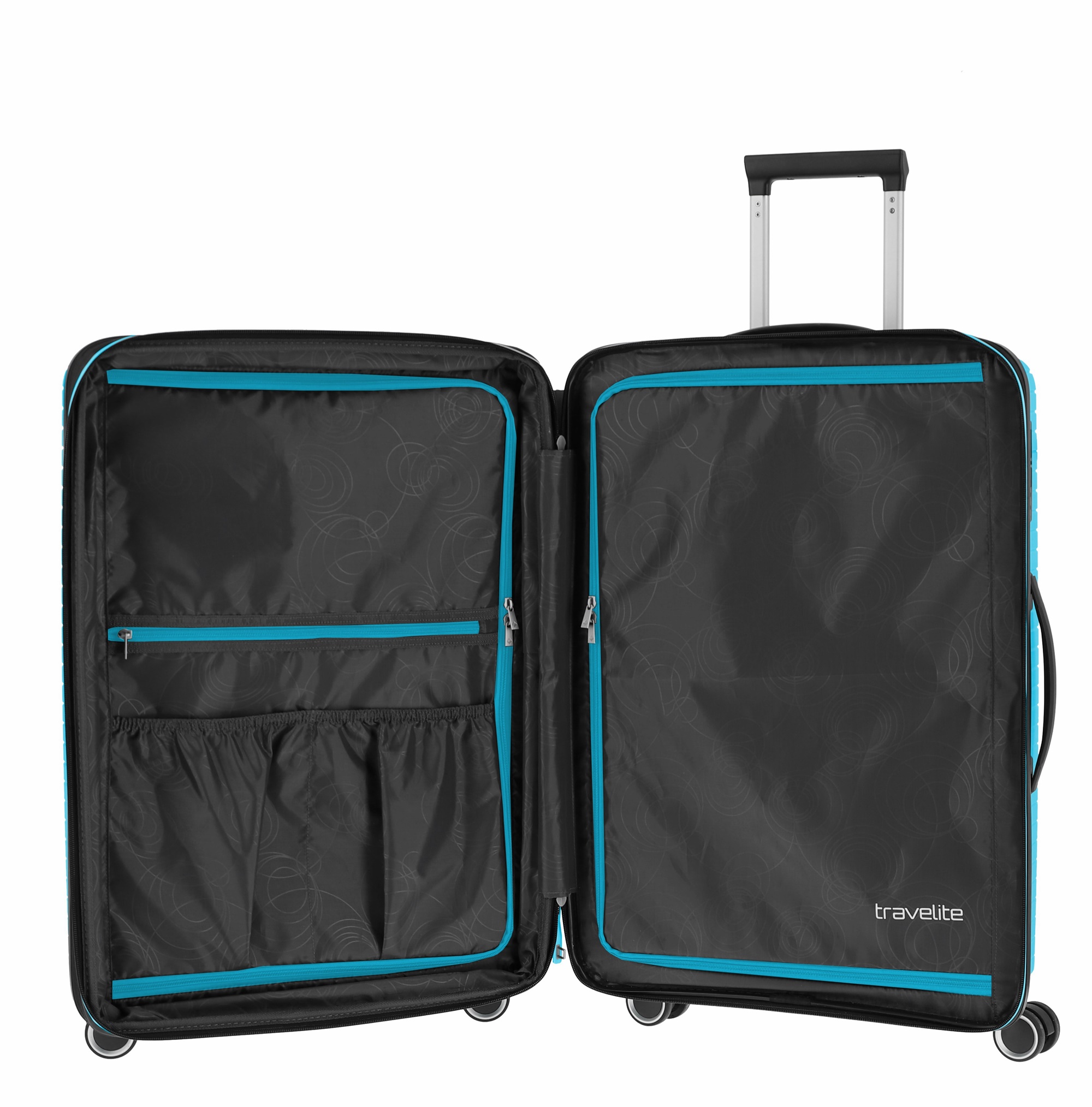 Travelite Koffer Orbita 4 Rollen Trolley L 77 cm Türkis