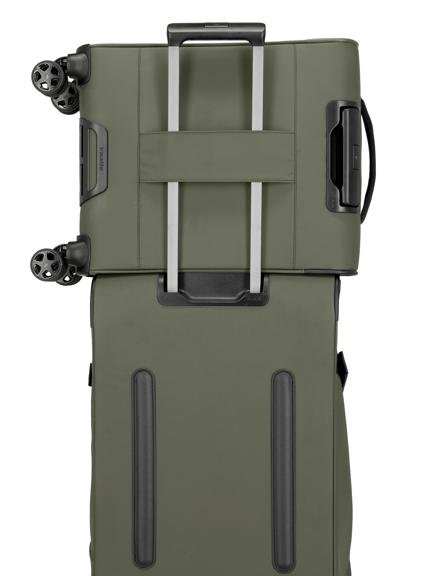 Travelite Trolley Briize M 67 cm 4 Rollen Khaki