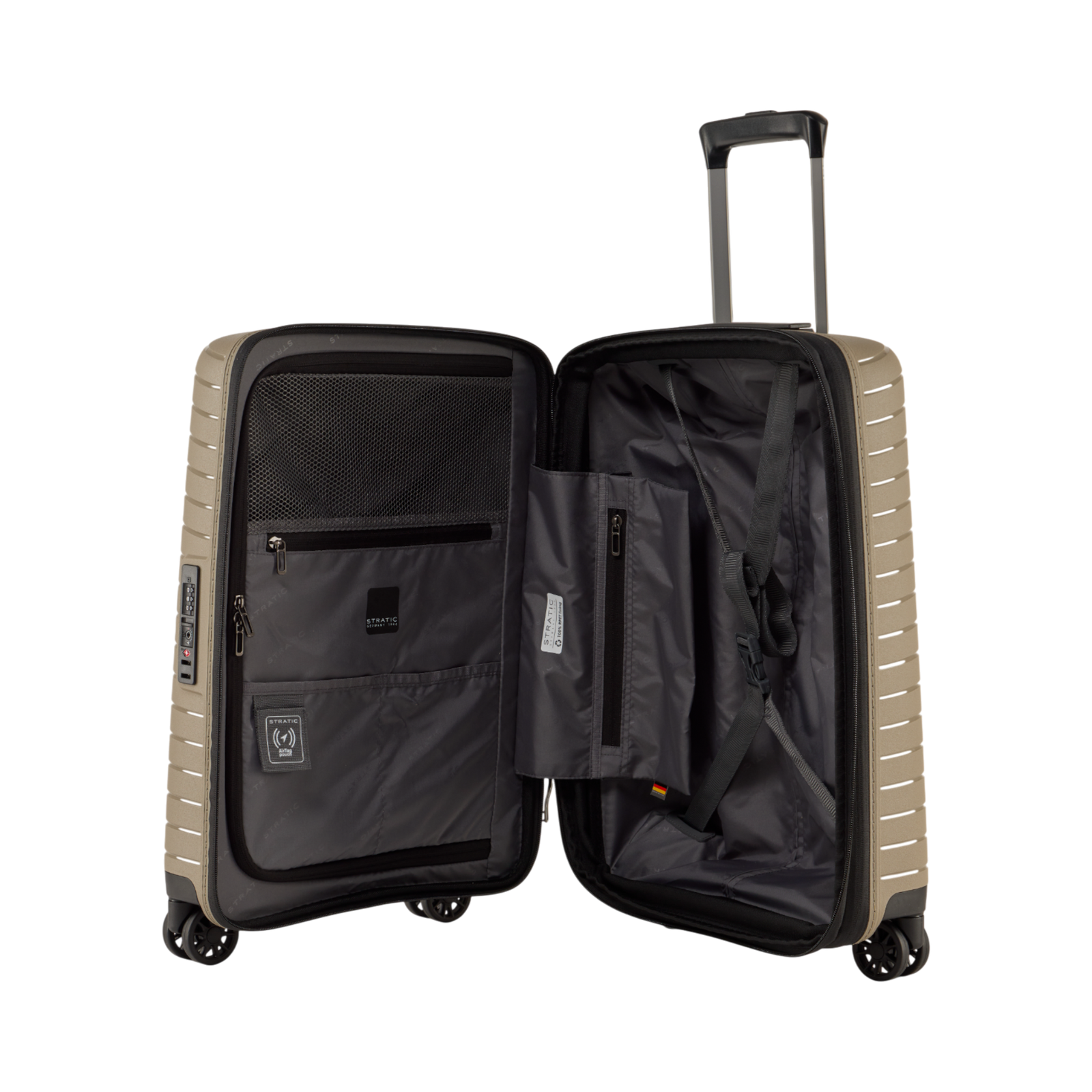 Stratic Novium SL 4 Rollen Gr. S 55 cm Sand