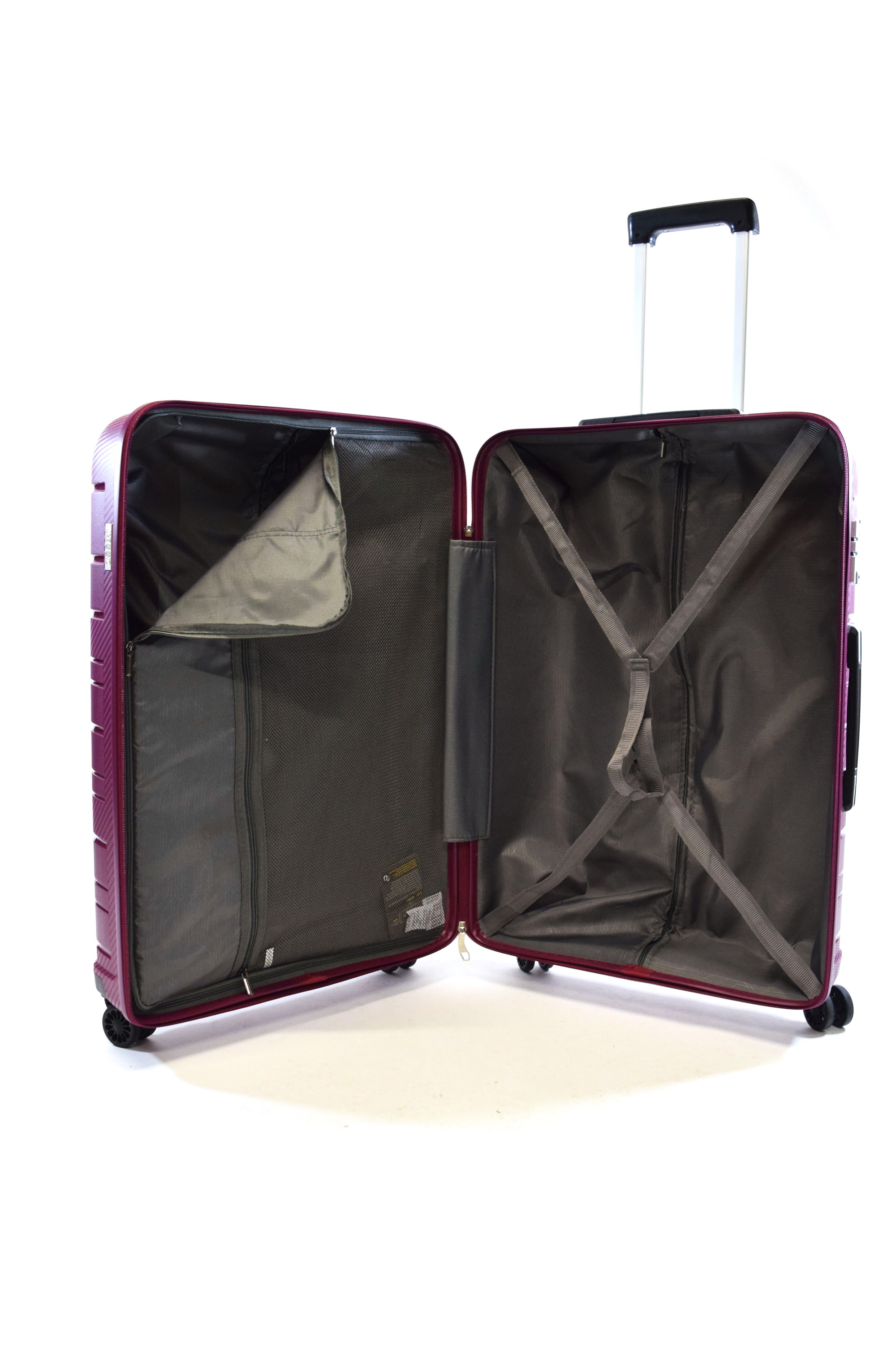 Zimmert Trolley Scroll-Light L 75 cm mit 4 Rollen Merlot