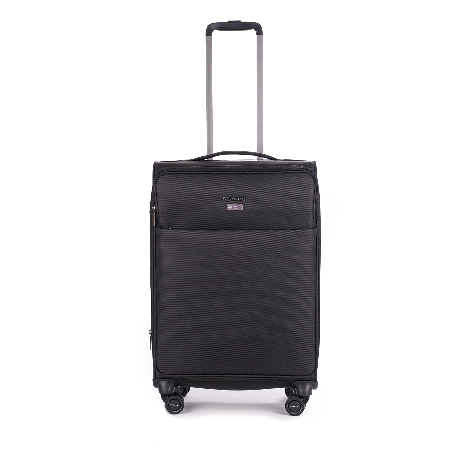 Stratic Light Plus Koffer 4 Rollen Gr. M 68 cm Black