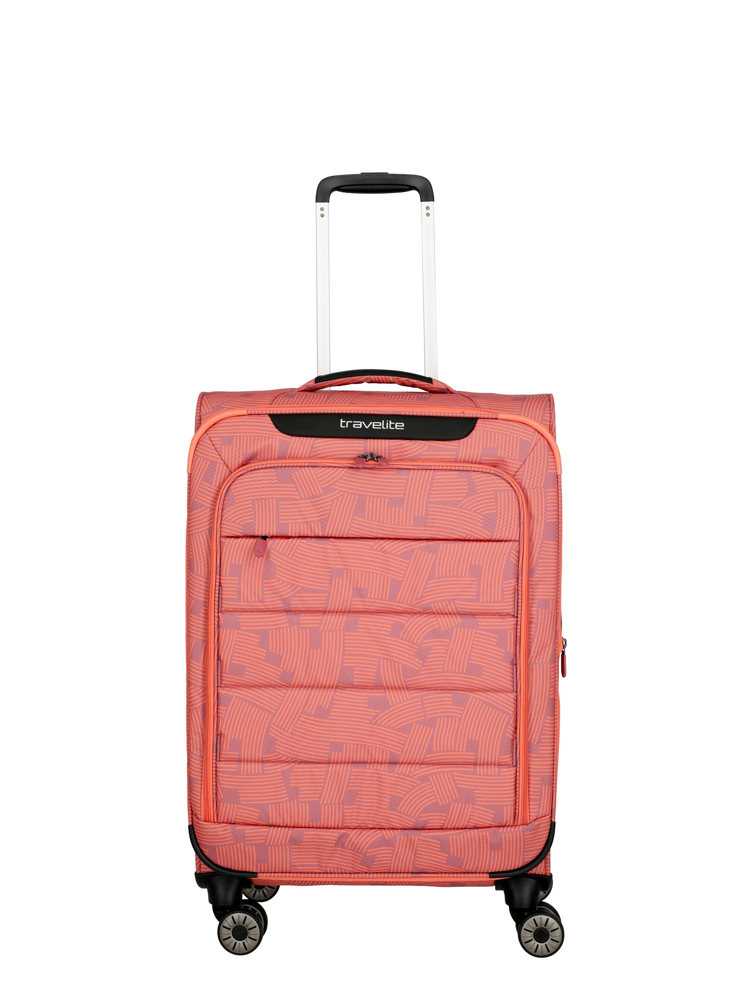 Travelite Trolley SKAII M 67 cm mit 4 Rollen Peach Edition