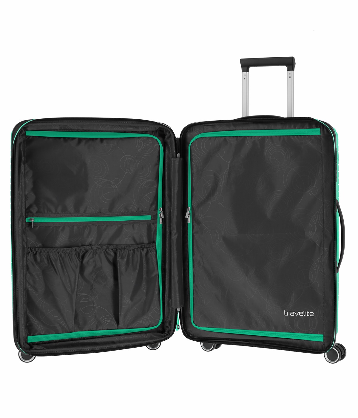 Travelite Koffer Orbita 4 Rollen Trolley M 67 cm Dehnfalte Grün