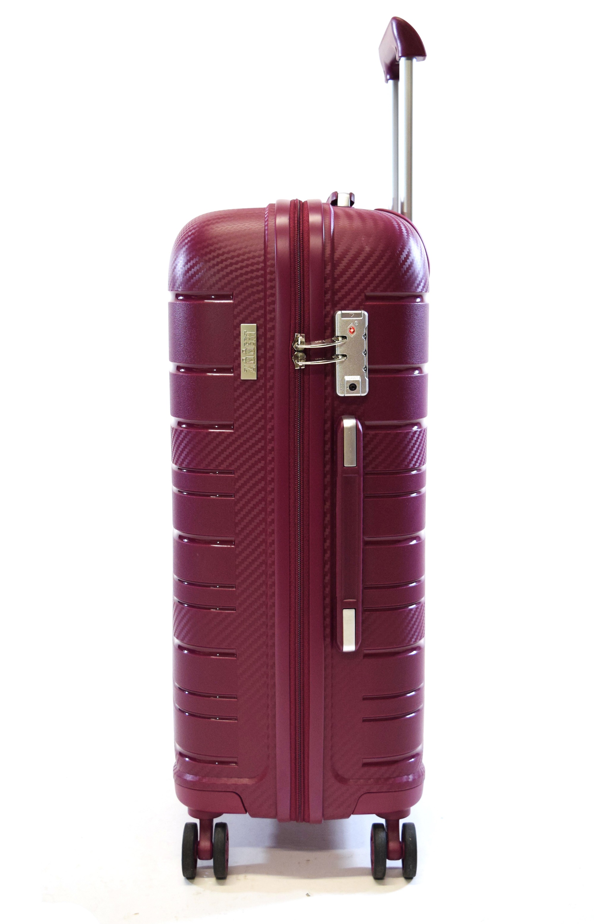 Zimmert Trolley Scroll-Light M 66 cm mit 4 Rollen Merlot