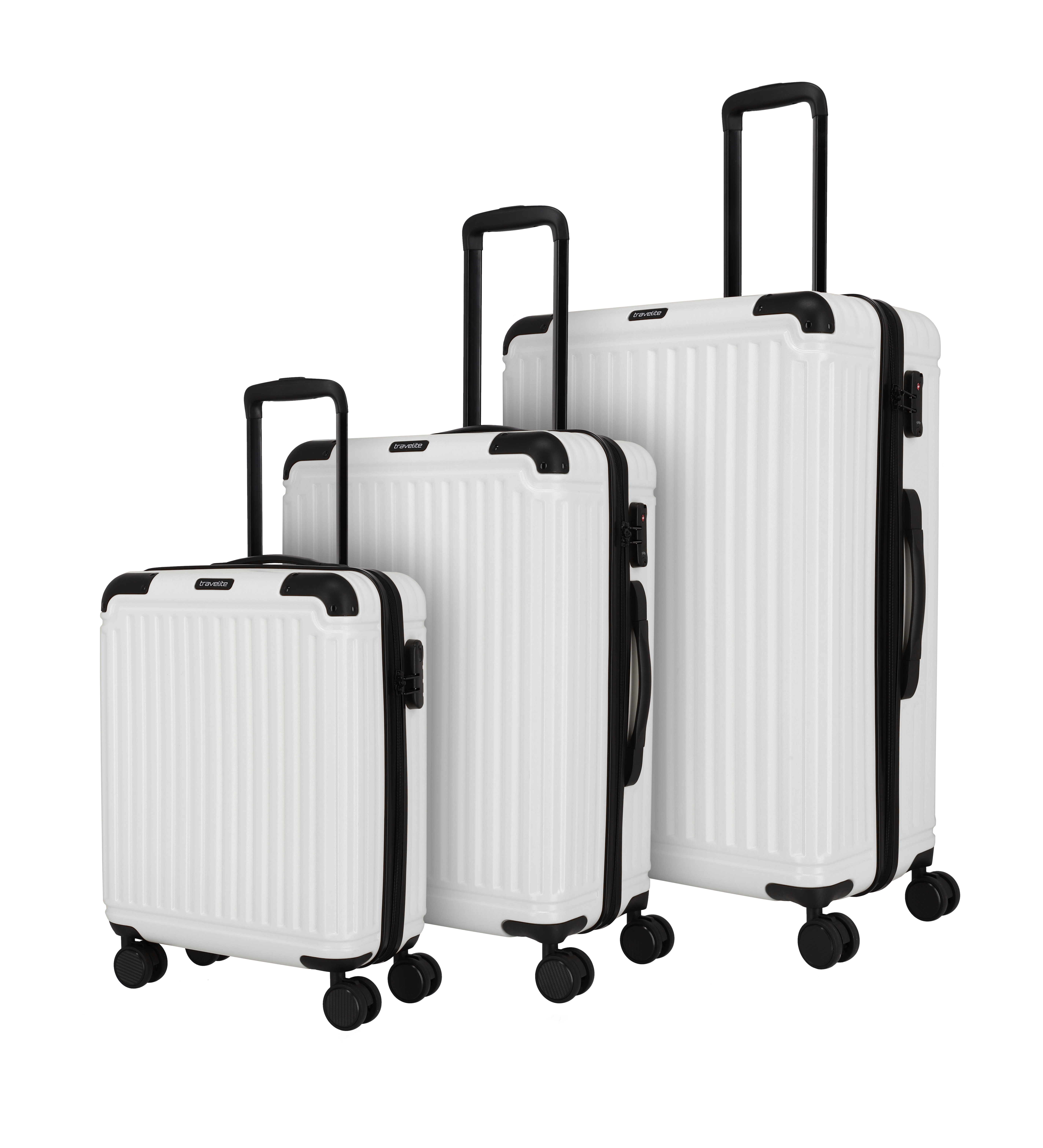 Travelite 3tlg Trolley Set Cruise S 55 cm M 67 cm L 77 cm mit 4 Rollen