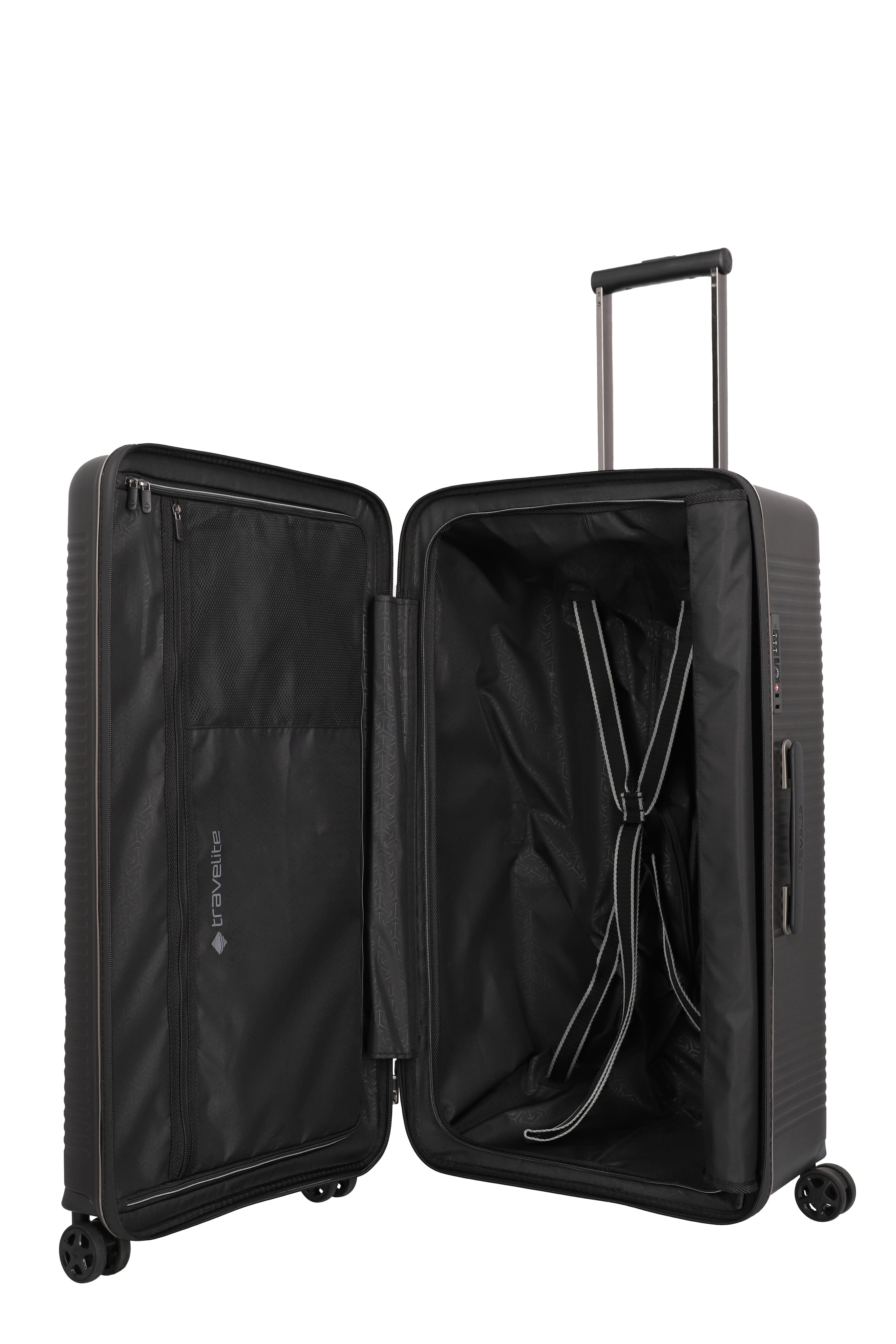 Travelite Roomer Kompakt Trunk Koffer L 78 cm Schwarz