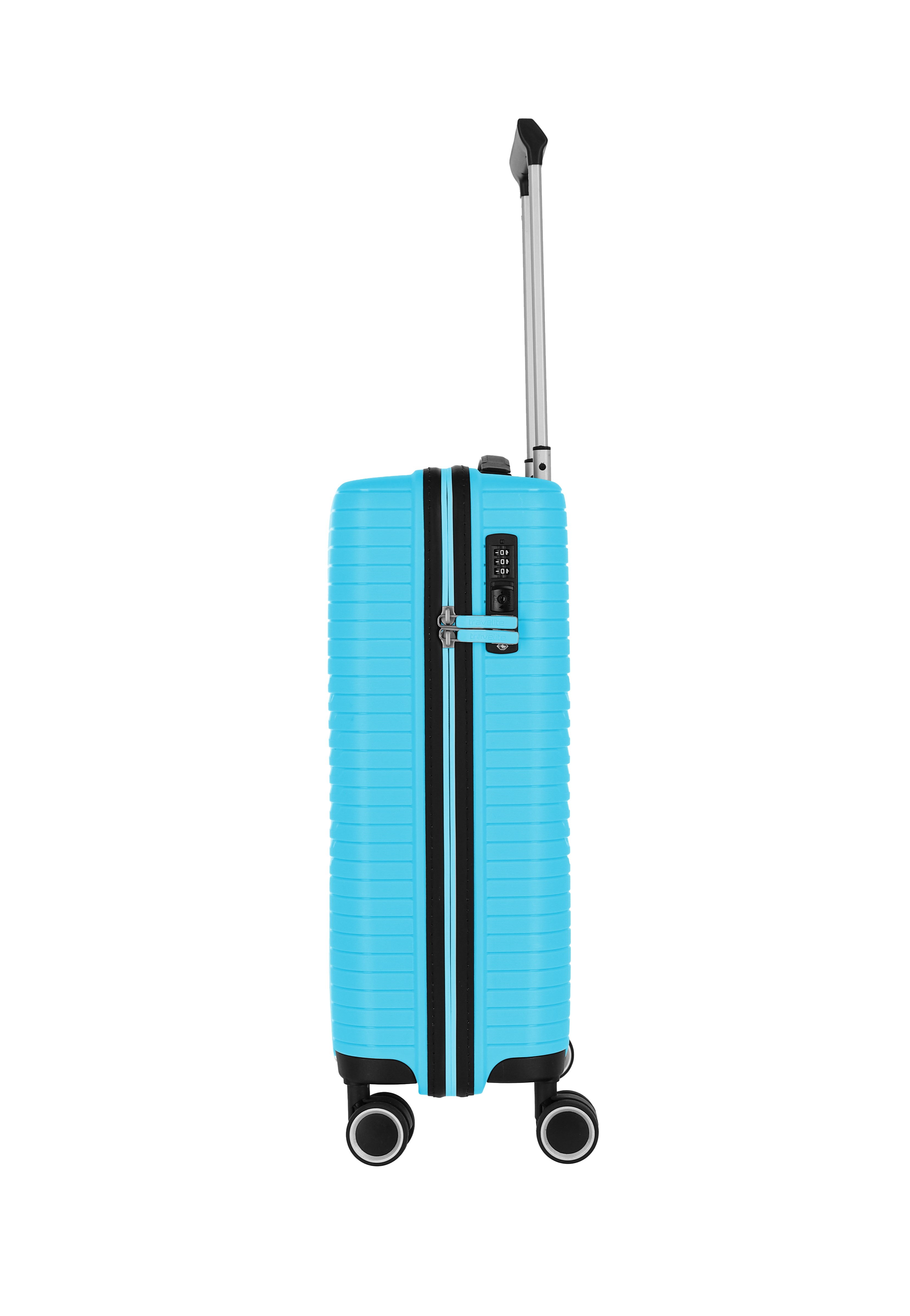 Travelite Koffer Orbita 4 Rollen Trolley S 55 cm Türkis