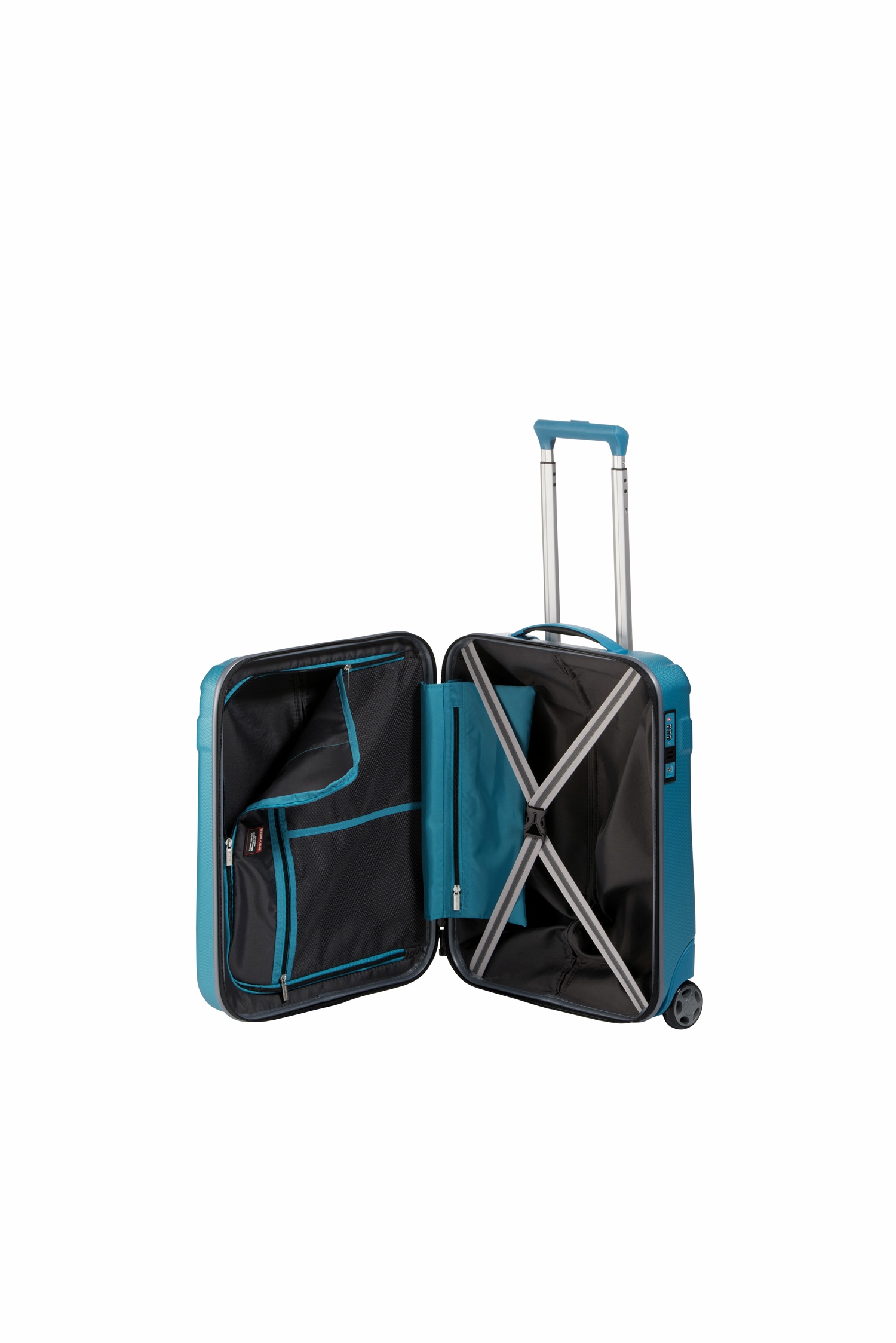 Travelite Trolley Vector 2 Rollen S 55 cm Türkis