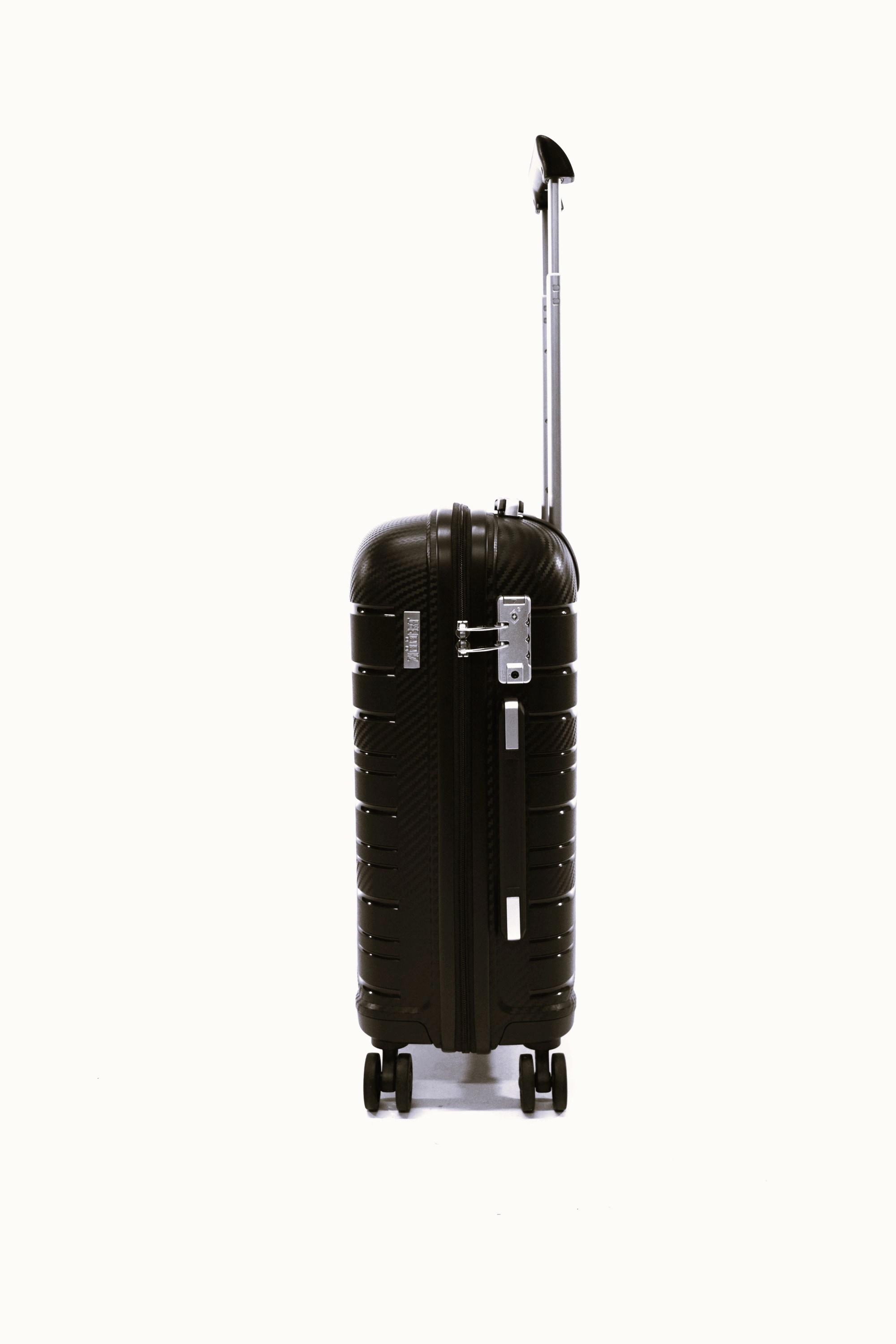 Zimmert Trolley Scroll-Light S 55 cm mit 4 Rollen Schwarz