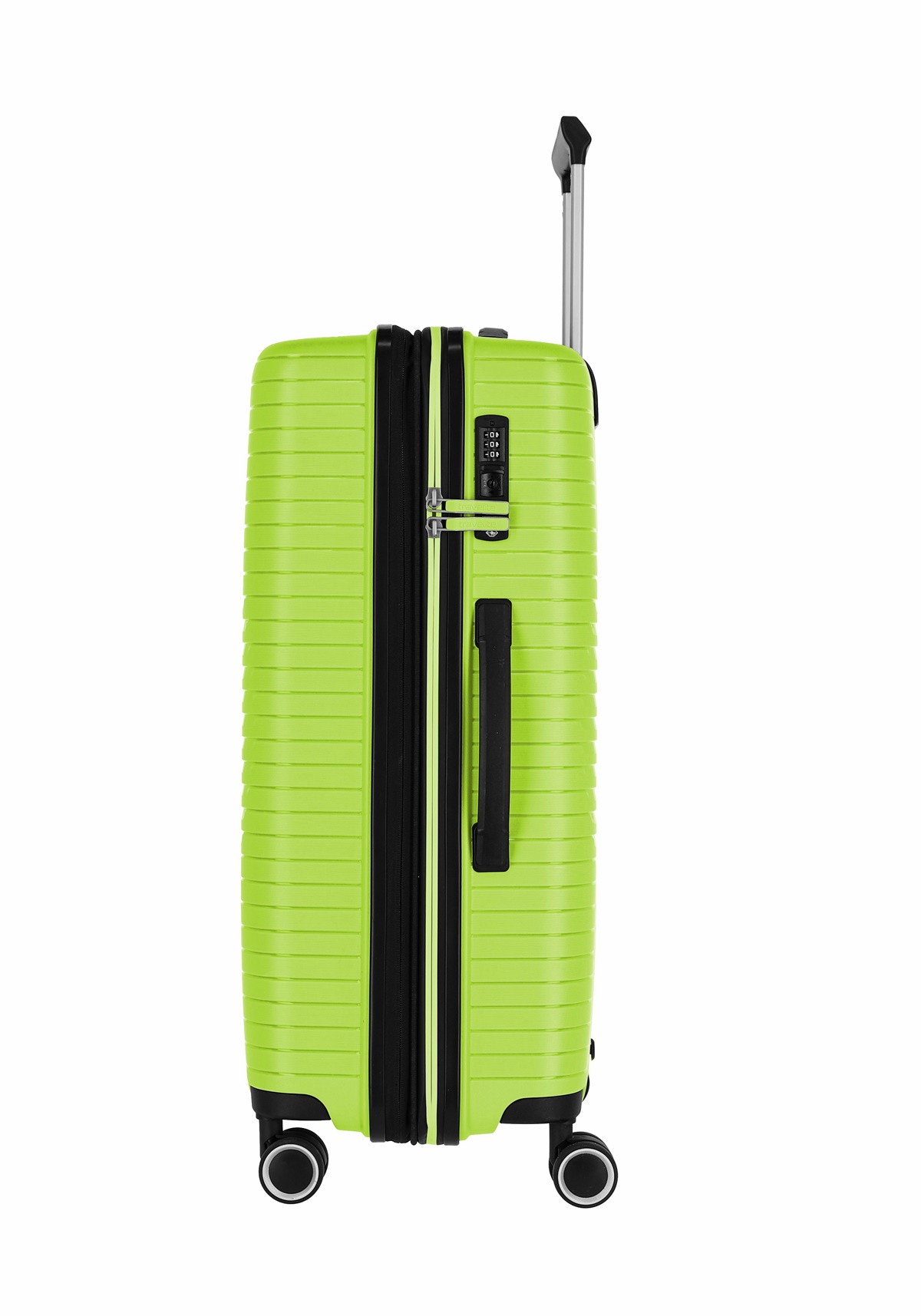 Travelite Koffer Orbita 4 Rollen Trolley M 67 cm Dehnfalte Limone