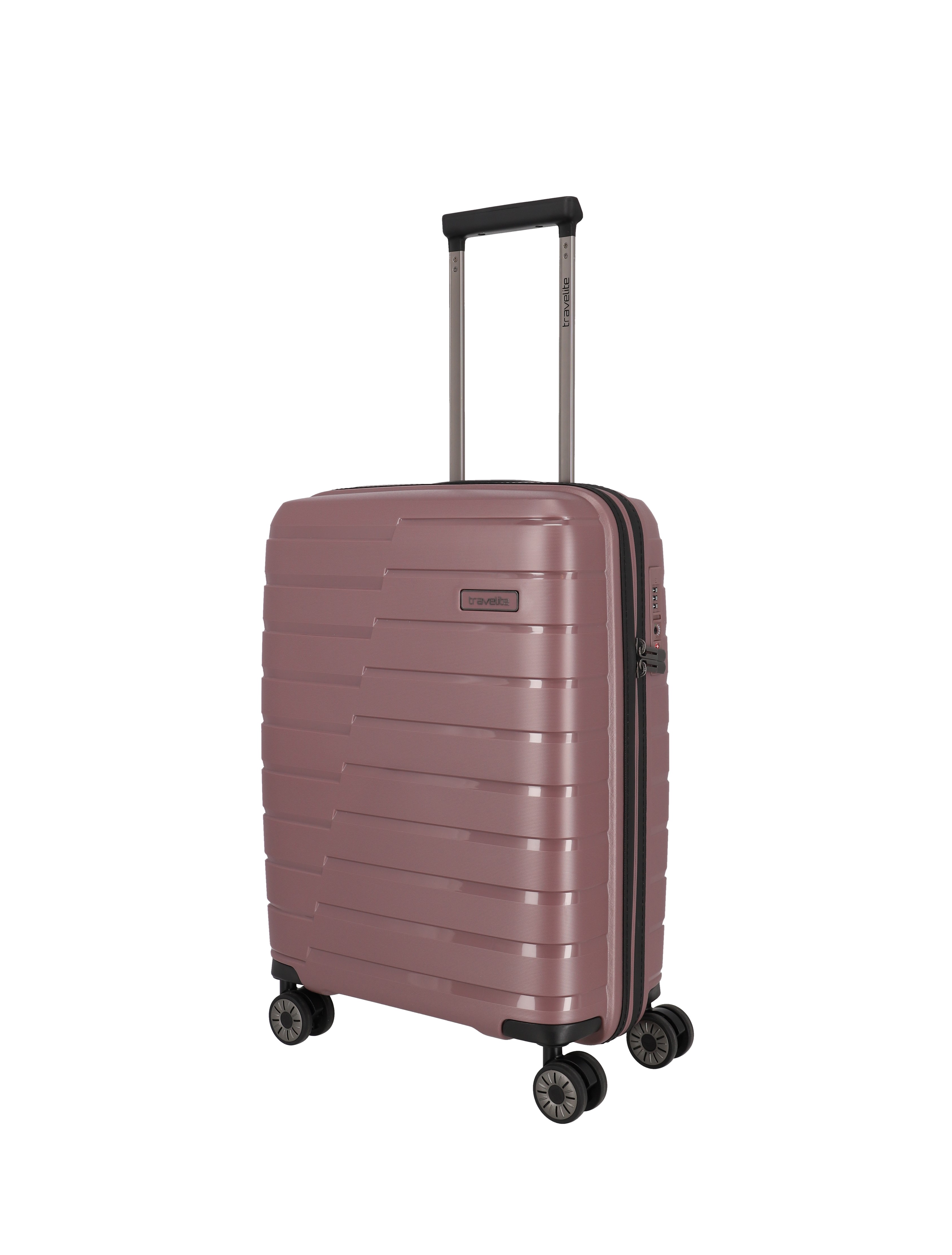 Travelite Koffer Air Base 4 Rollen Trolley S 55 cm Flieder