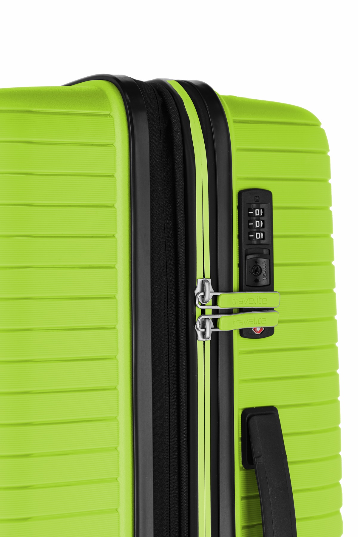 Travelite Koffer Orbita 4 Rollen Trolley M 67 cm Dehnfalte Limone