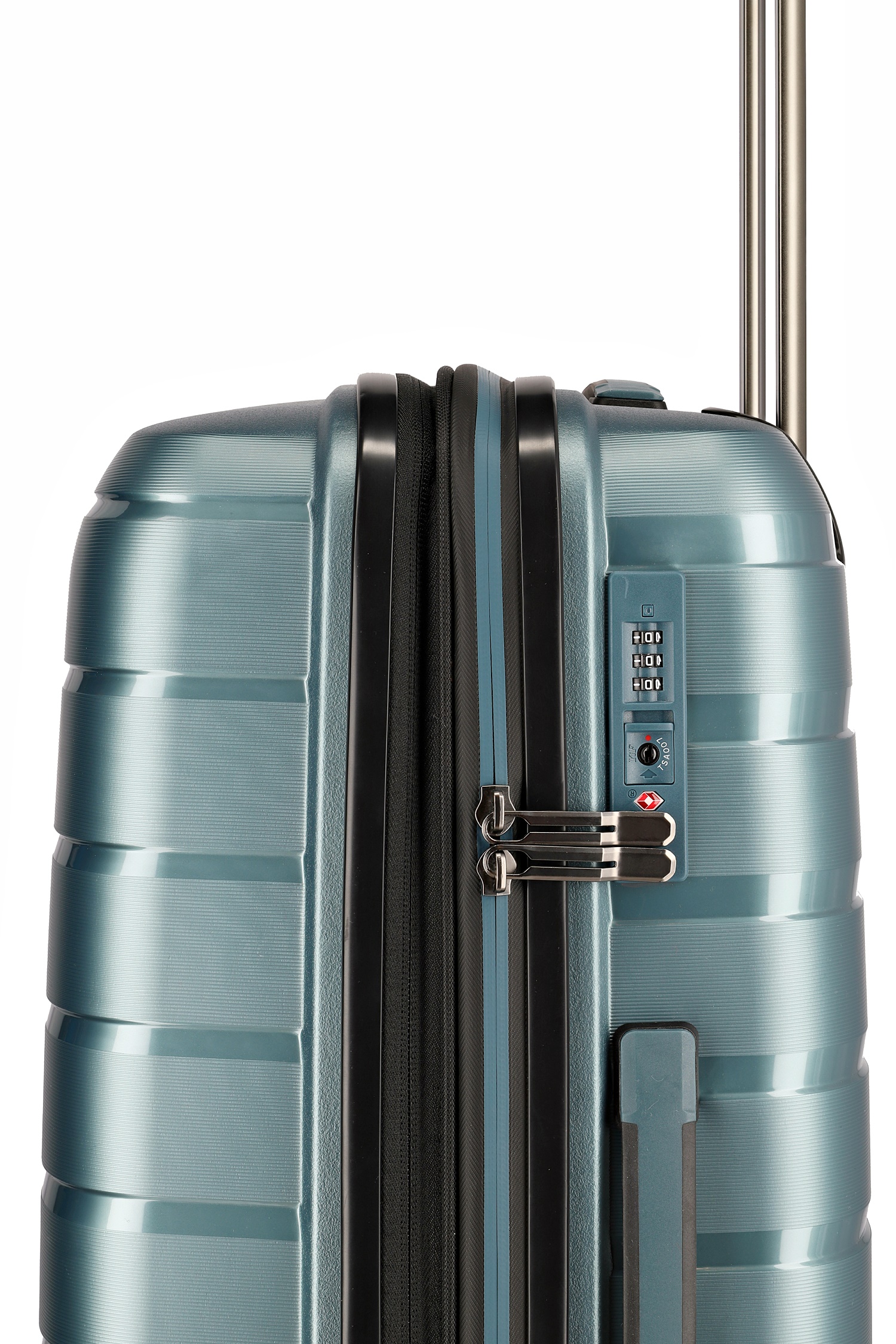 Travelite Koffer Air Base 4 Rollen Trolley S 55 cm Eisblau