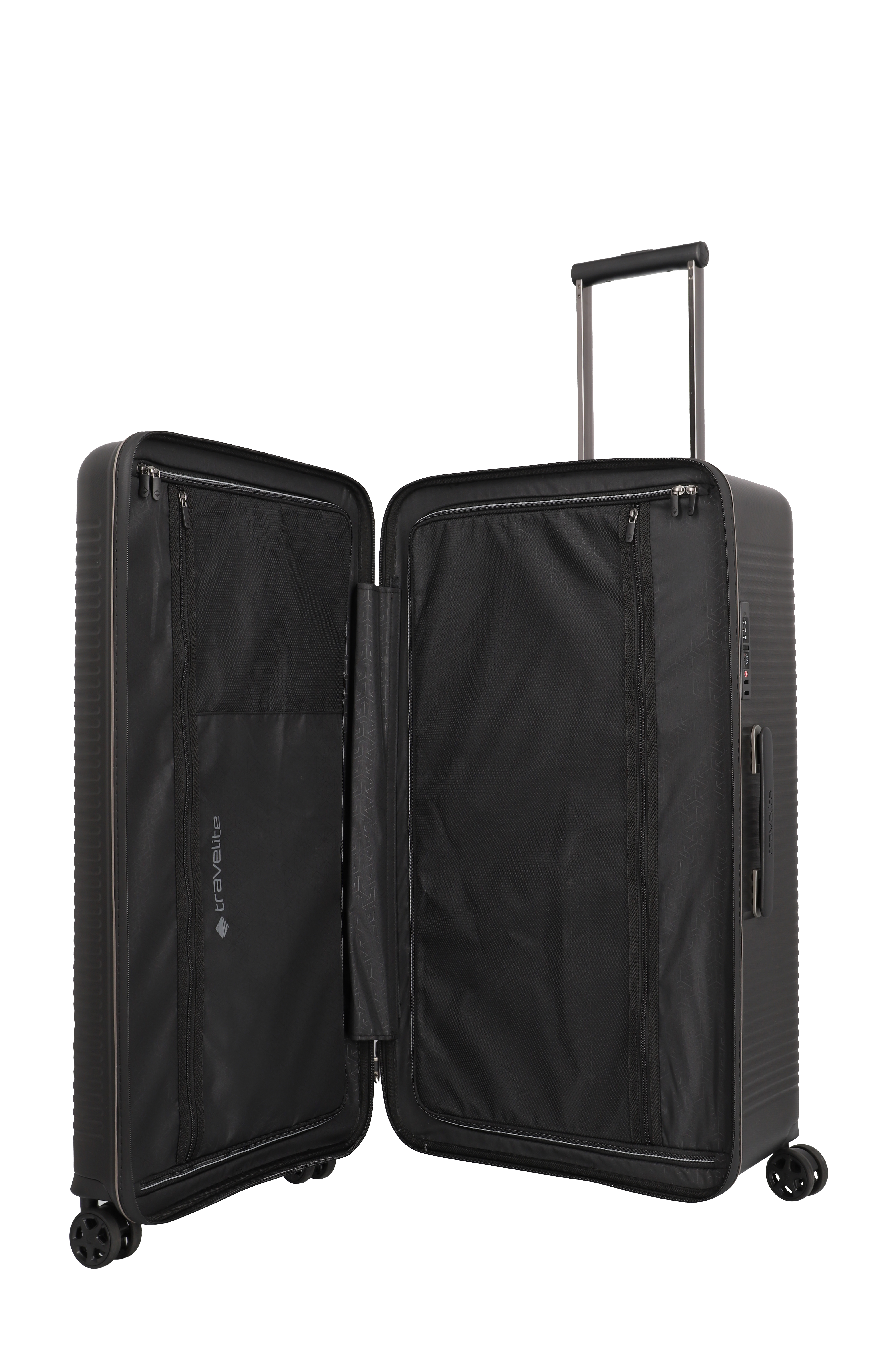 Travelite Roomer Kompakt Trunk Koffer L 78 cm Schwarz