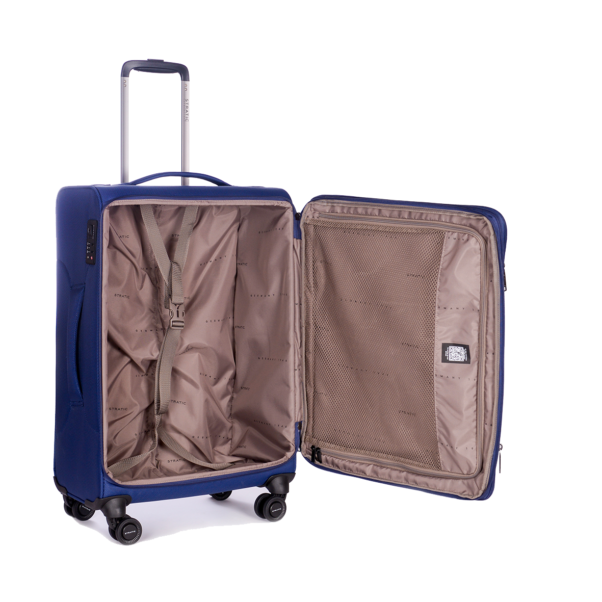 Stratic Light Plus Koffer 4 Rollen Gr. M 68 cm Dark Blue