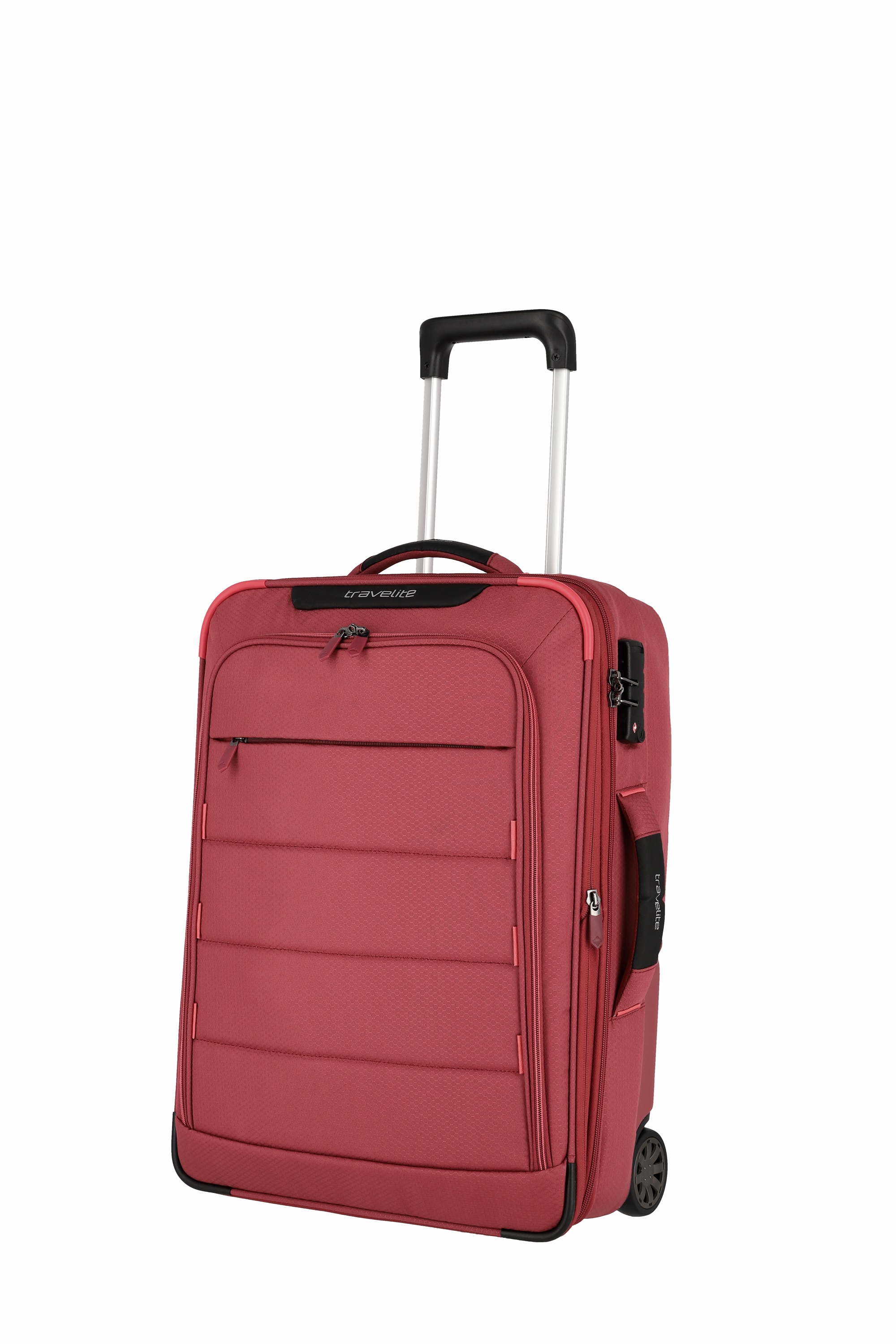 Travelite Trolley Hybrid SKAII S 55 cm mit 2 Rollen Abendrot