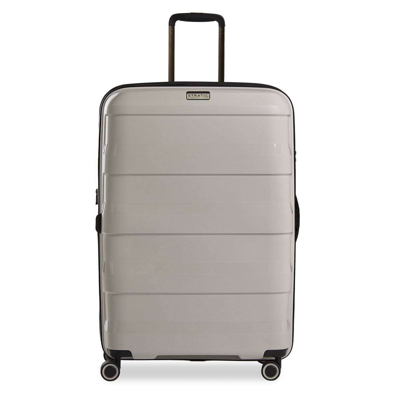 Stratic Straw Plus Trolley L 76 cm mit 4 Rollen aus Bio Kunststoff