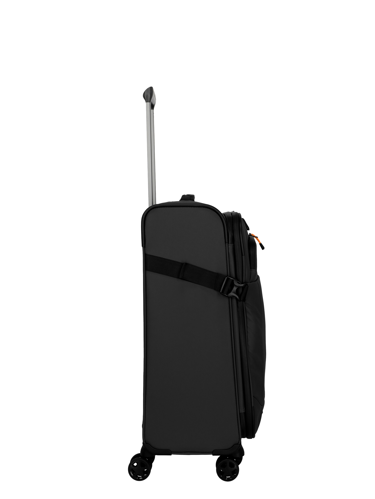 Travelite Trolley Briize M 67 cm 4 Rollen Schwarz