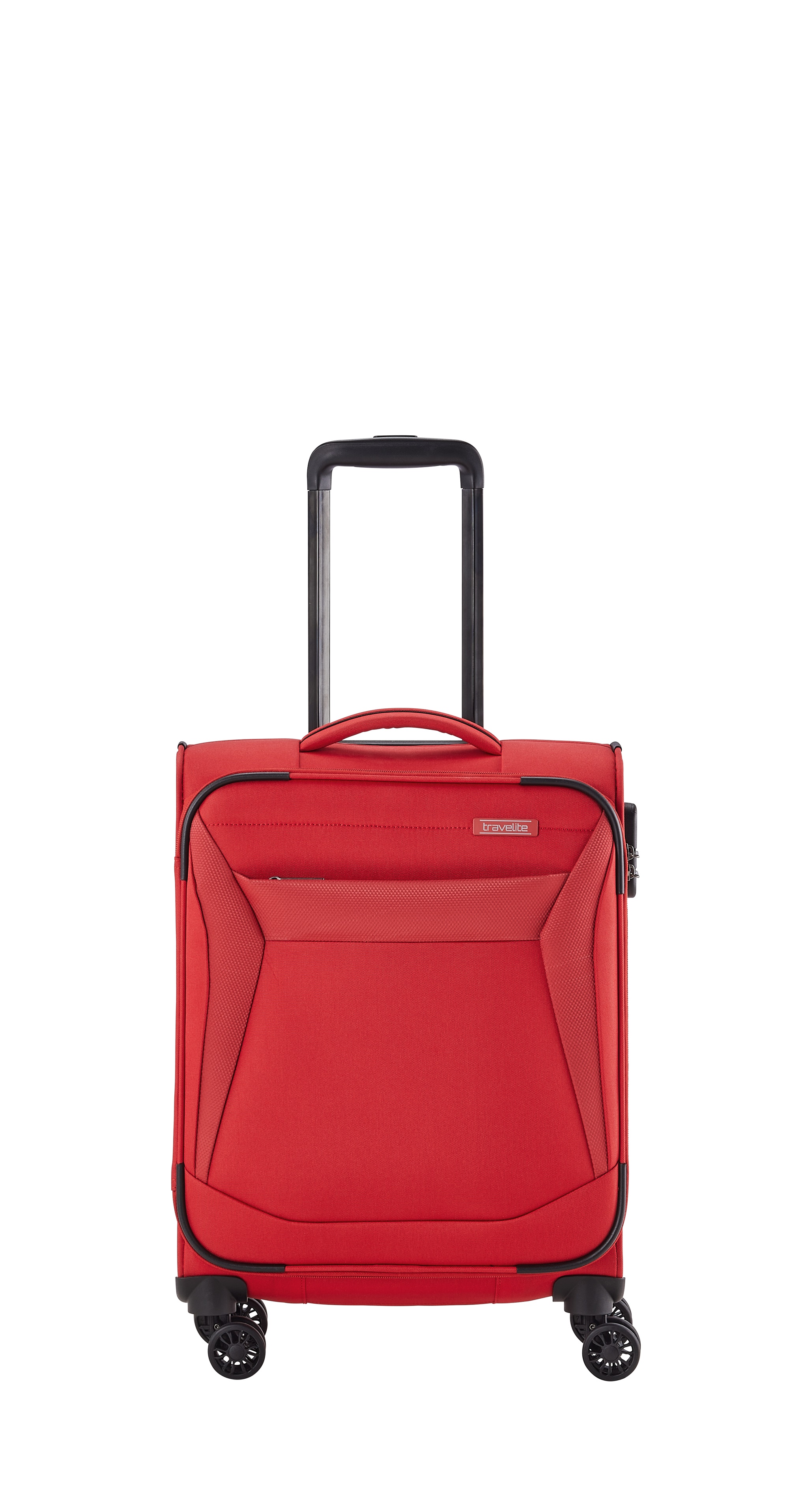 Travelite Trolley Chios S 55 cm mit 4 Rollen Rot