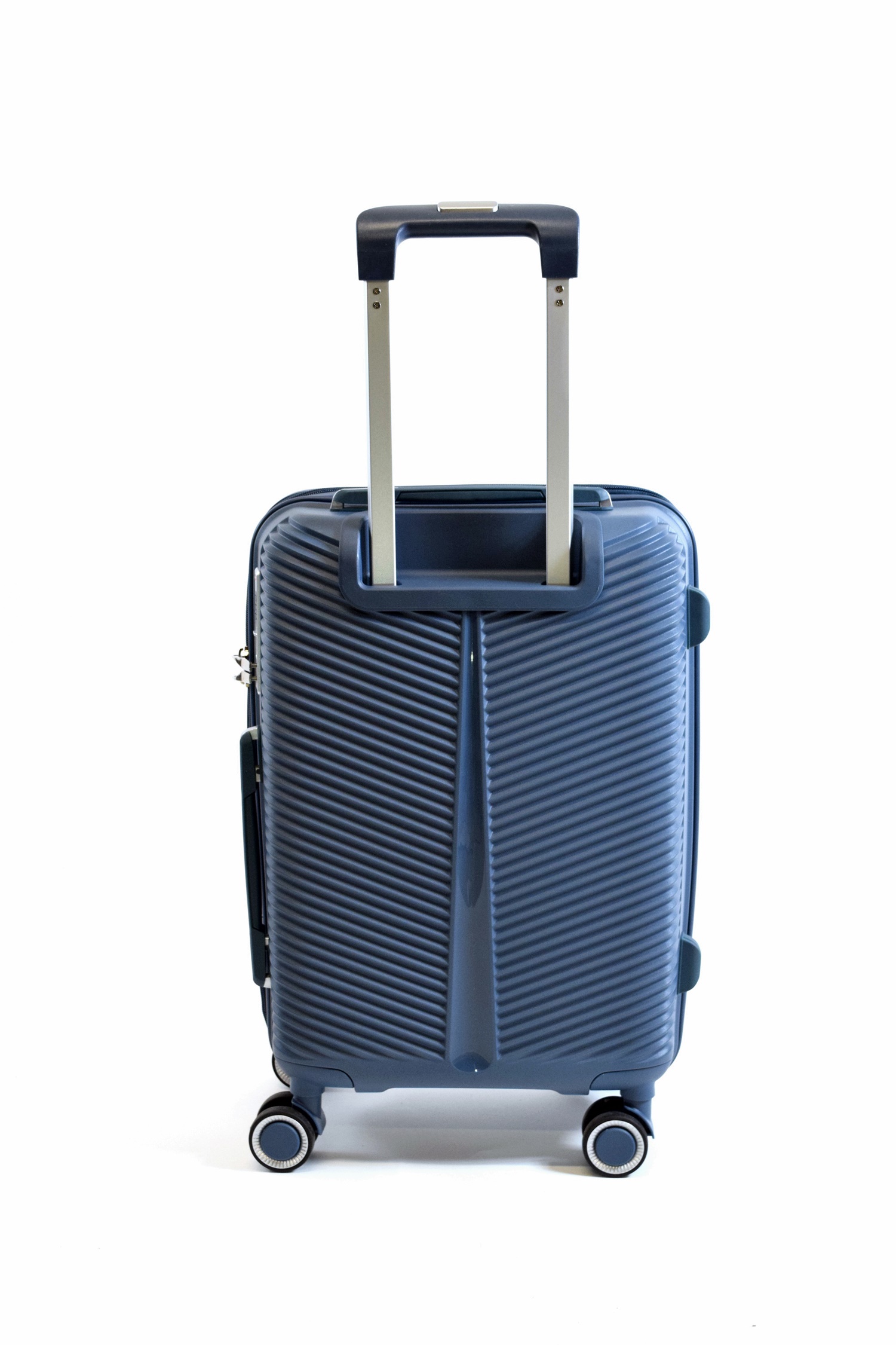 Trolley Koffer Lightracer Gr. S 55 cm mit 4 Rollen Fjord Blau