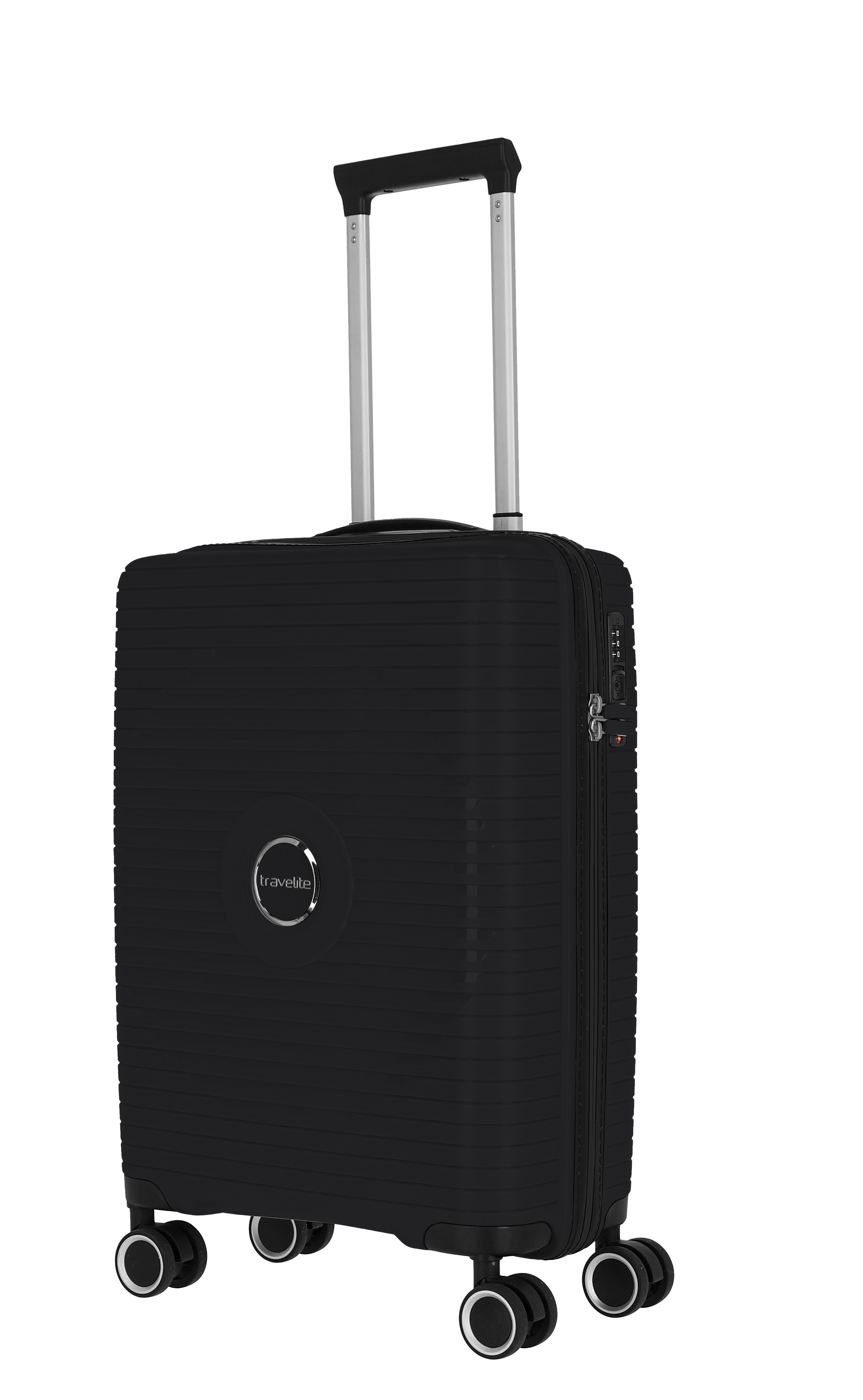 Travelite Koffer Orbita 4 Rollen Trolley S 55 cm Schwarz