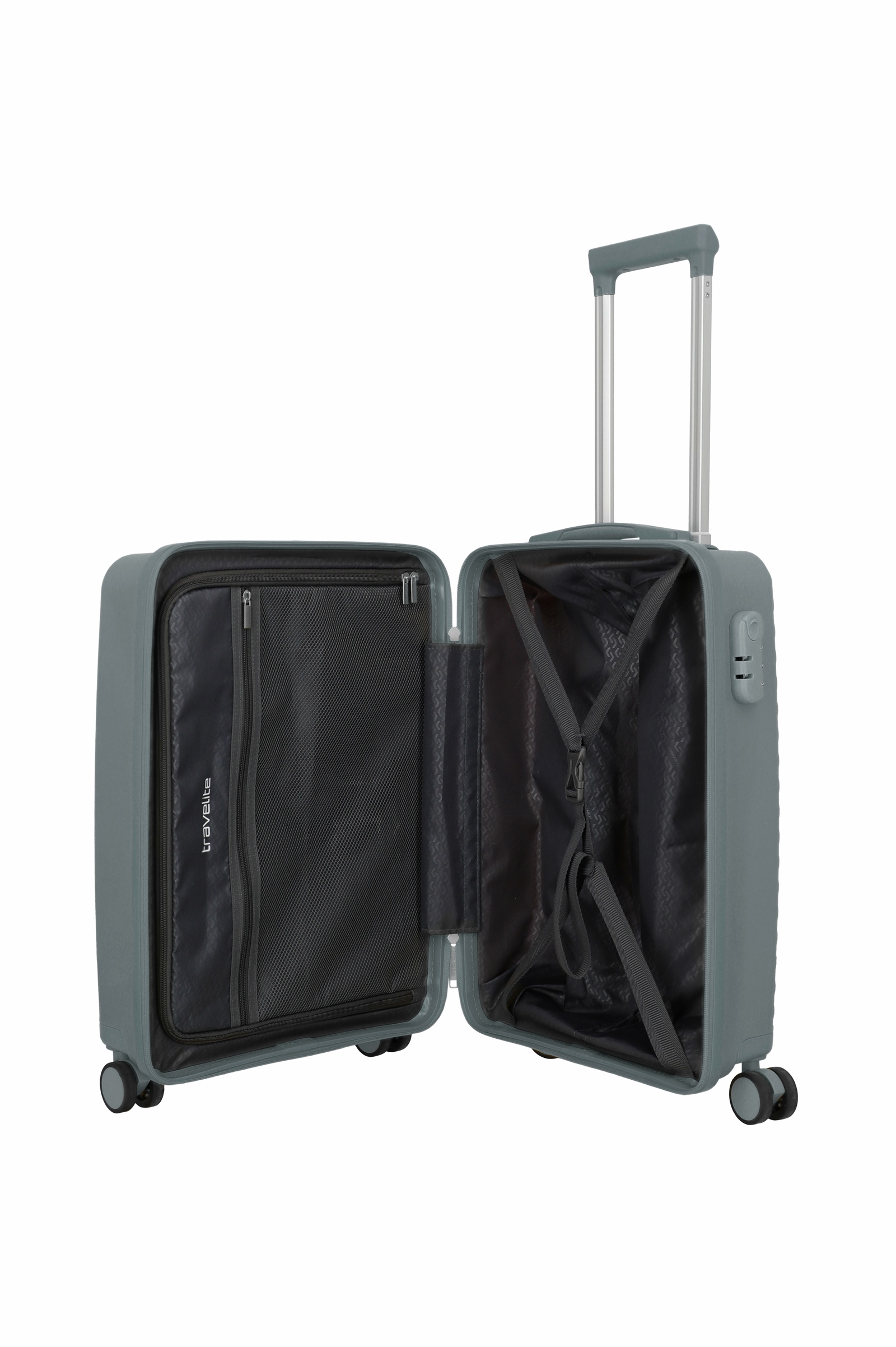 Travelite Trolley Pacific S 55 cm mit 4 Rollen Anthrazit